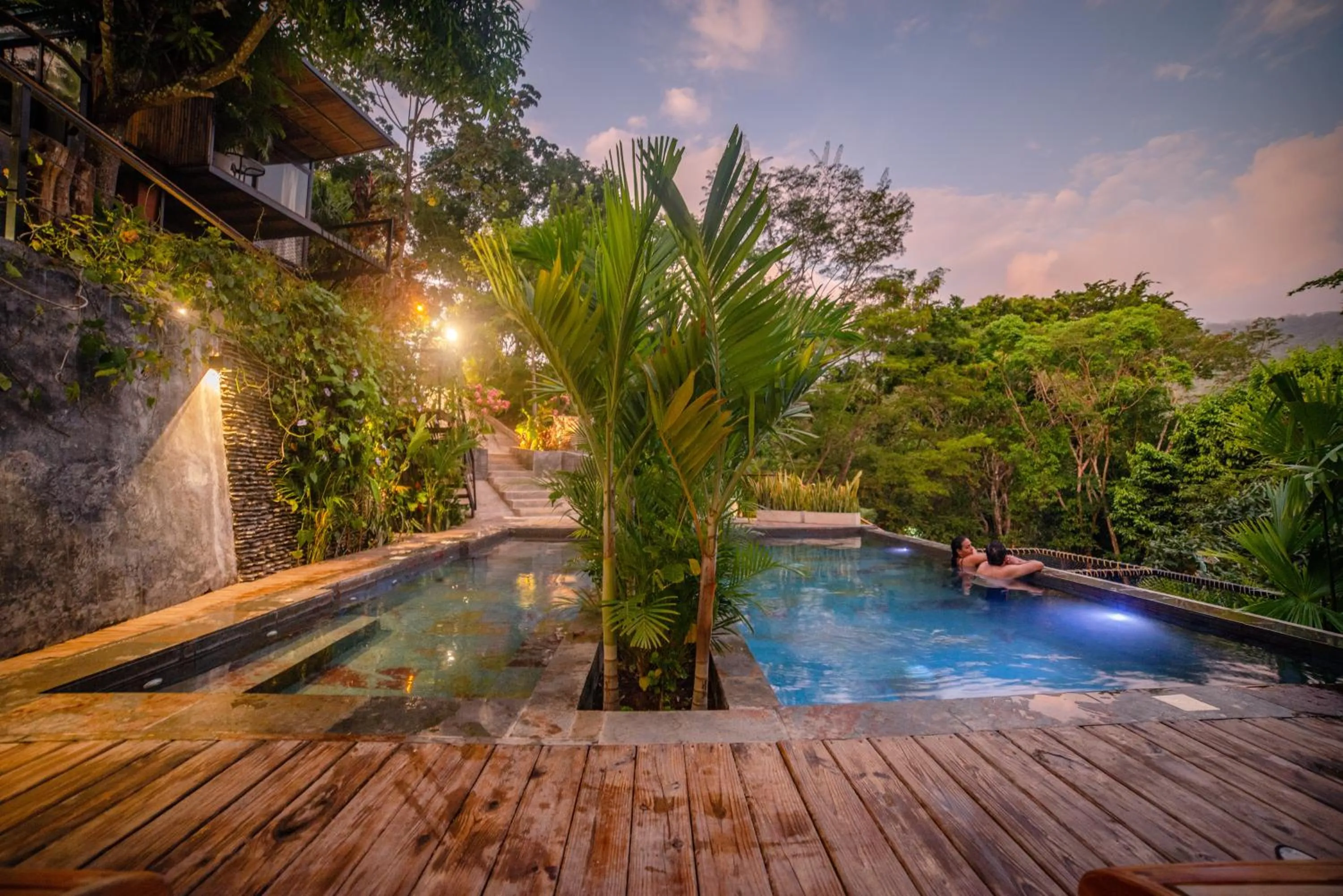 Natural landscape in Costeño River Minca