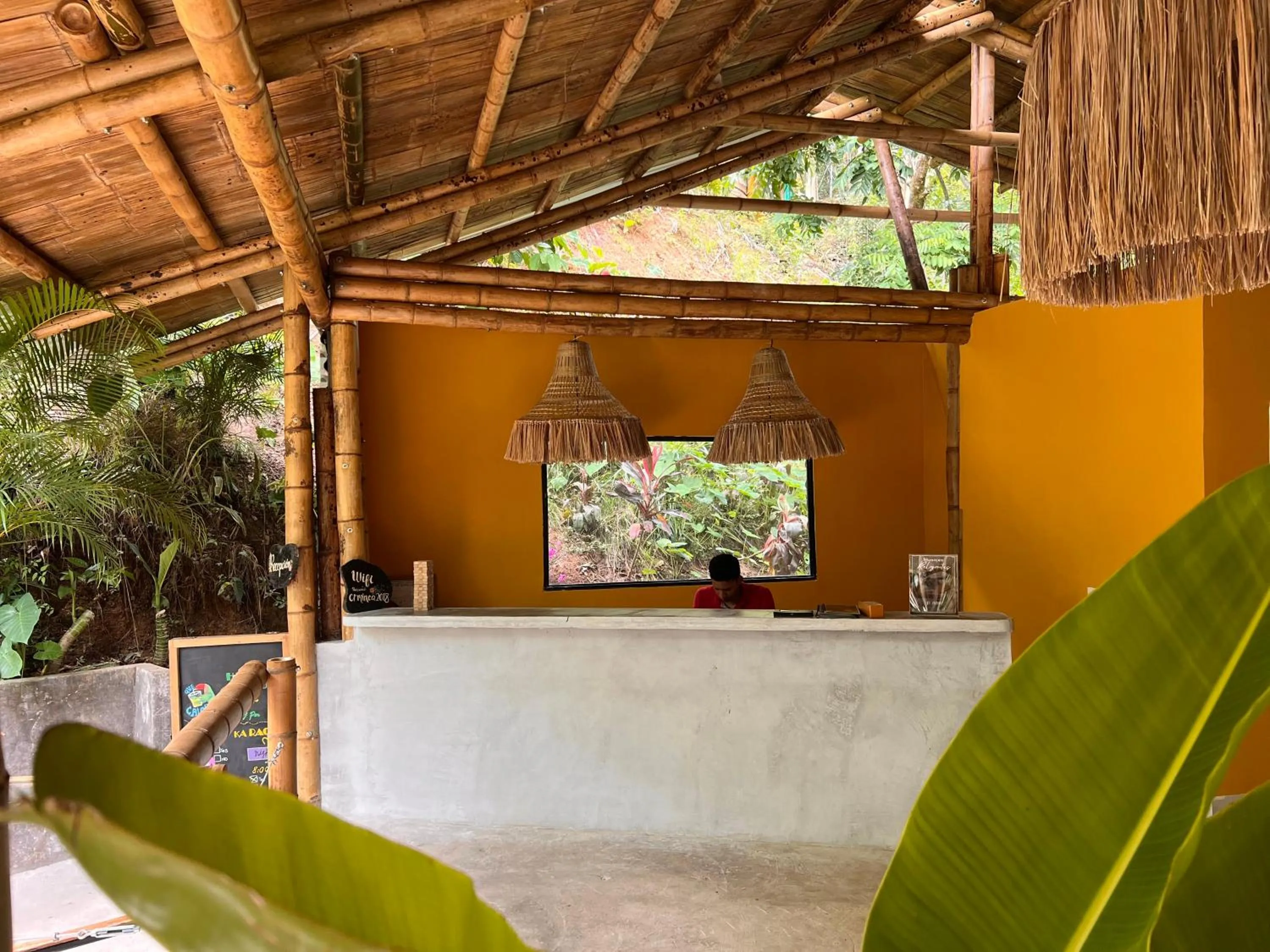 Lobby or reception in Costeño River Minca