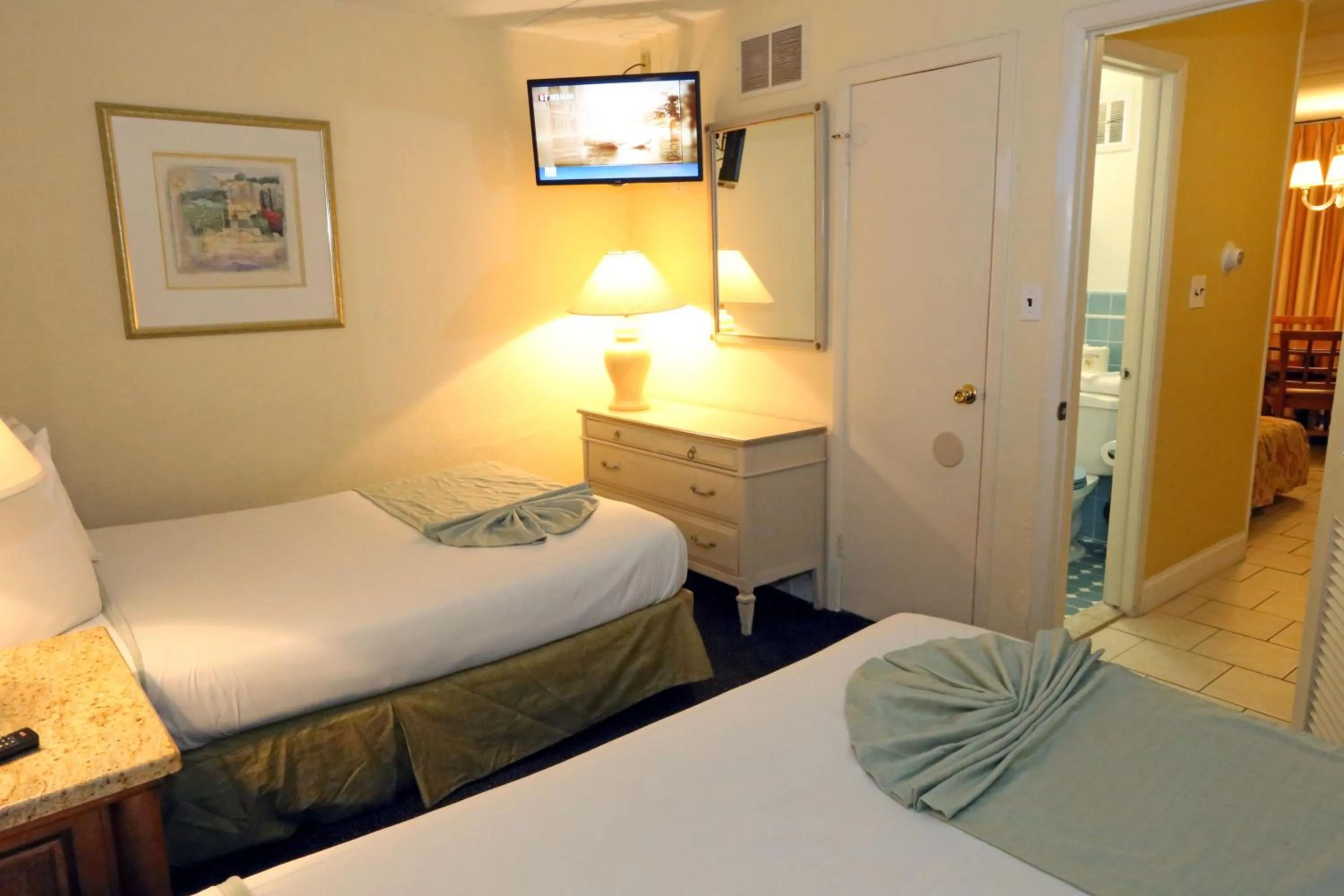 Bedroom, Bed in Quebec Motel