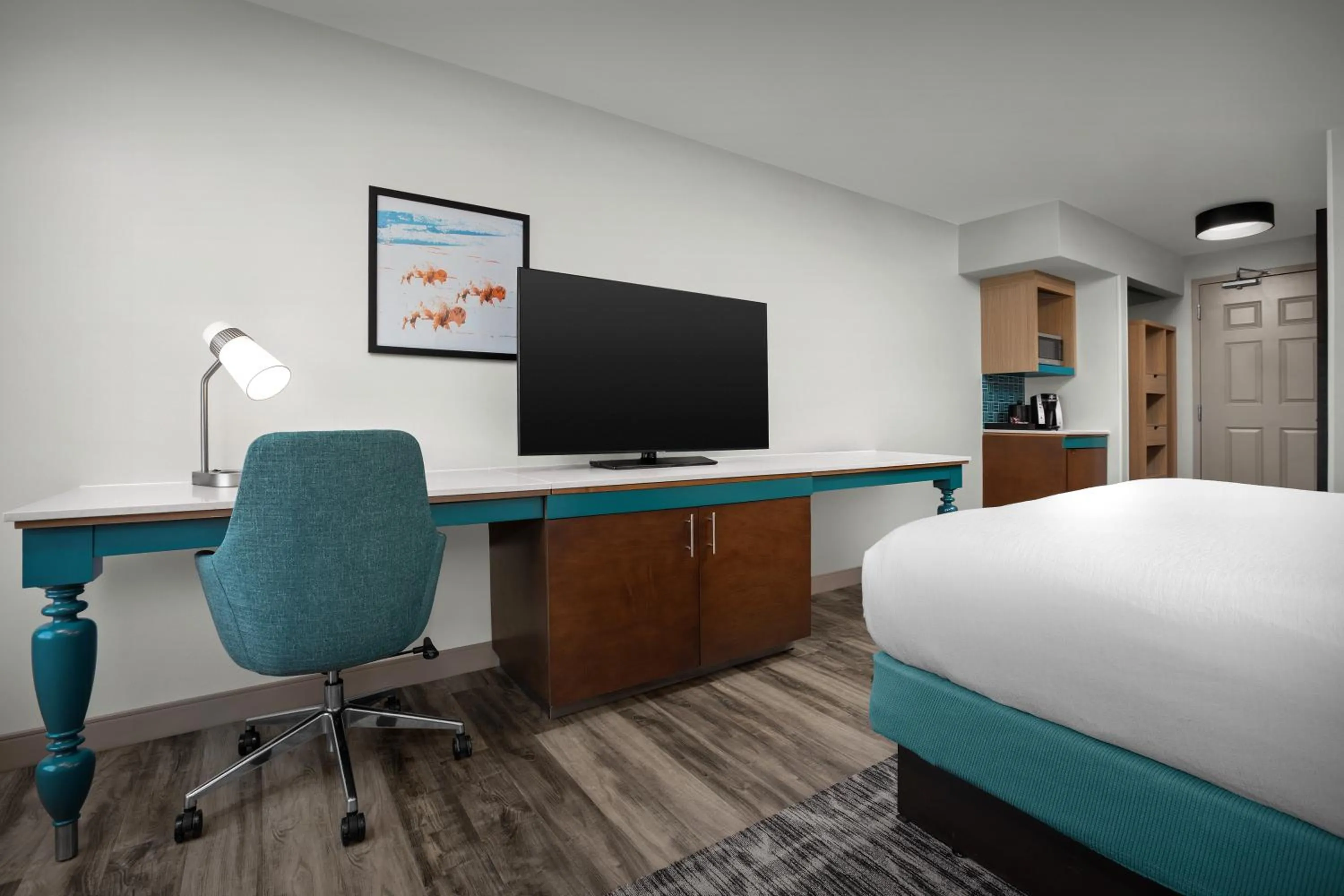 Bedroom, Bed in Hilton Garden Inn Colorado Springs North