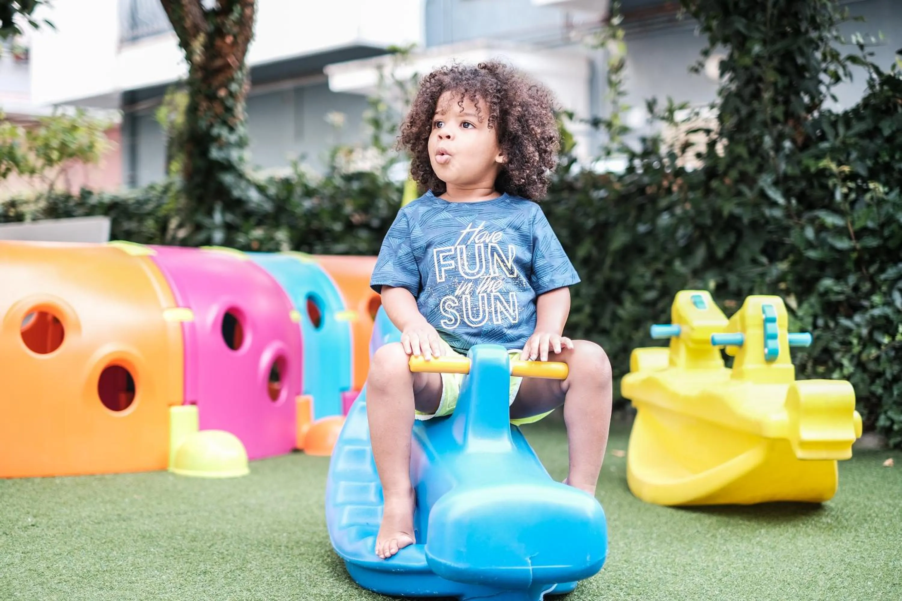 Children play ground in Hotel Thea