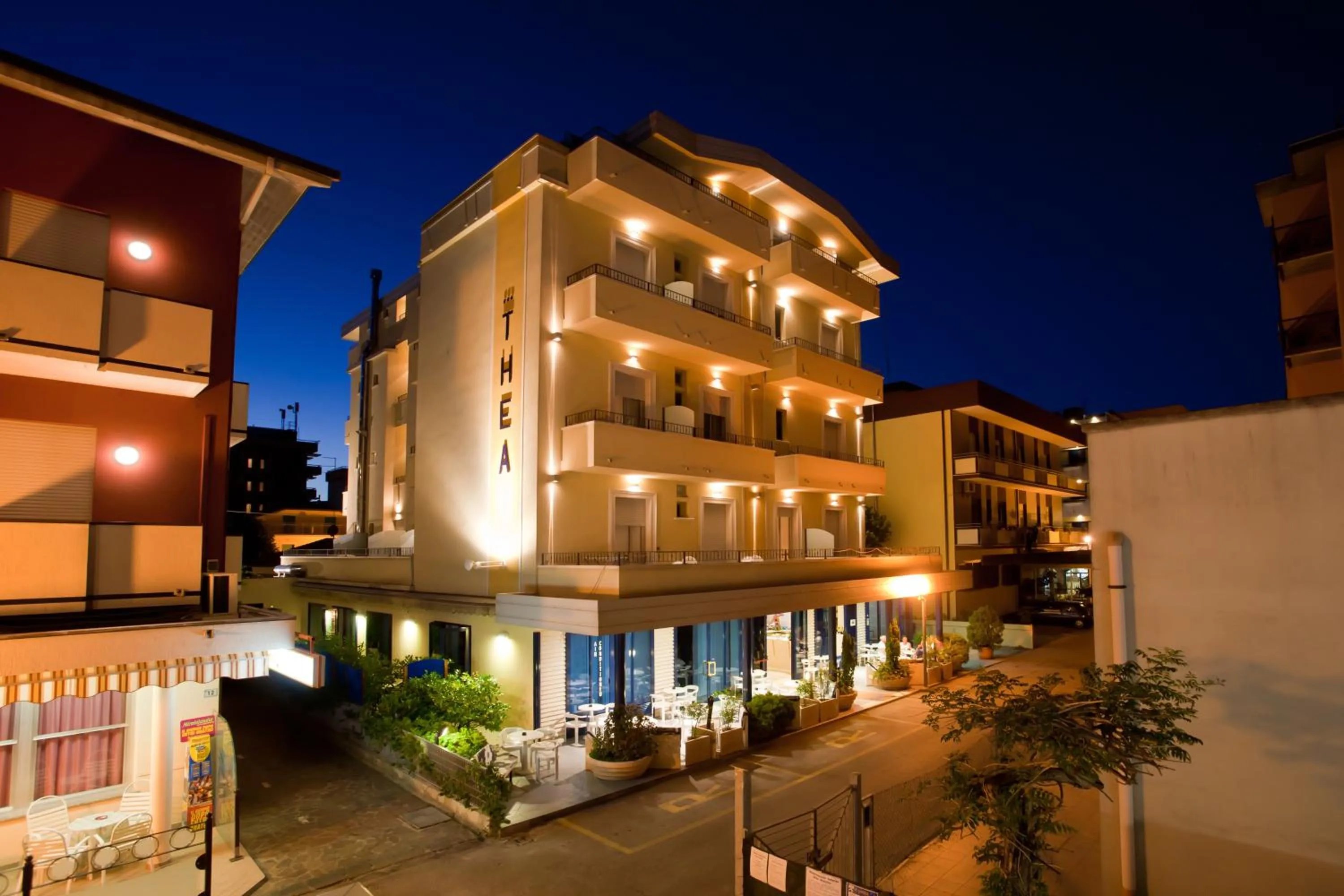 Property building in Hotel Thea