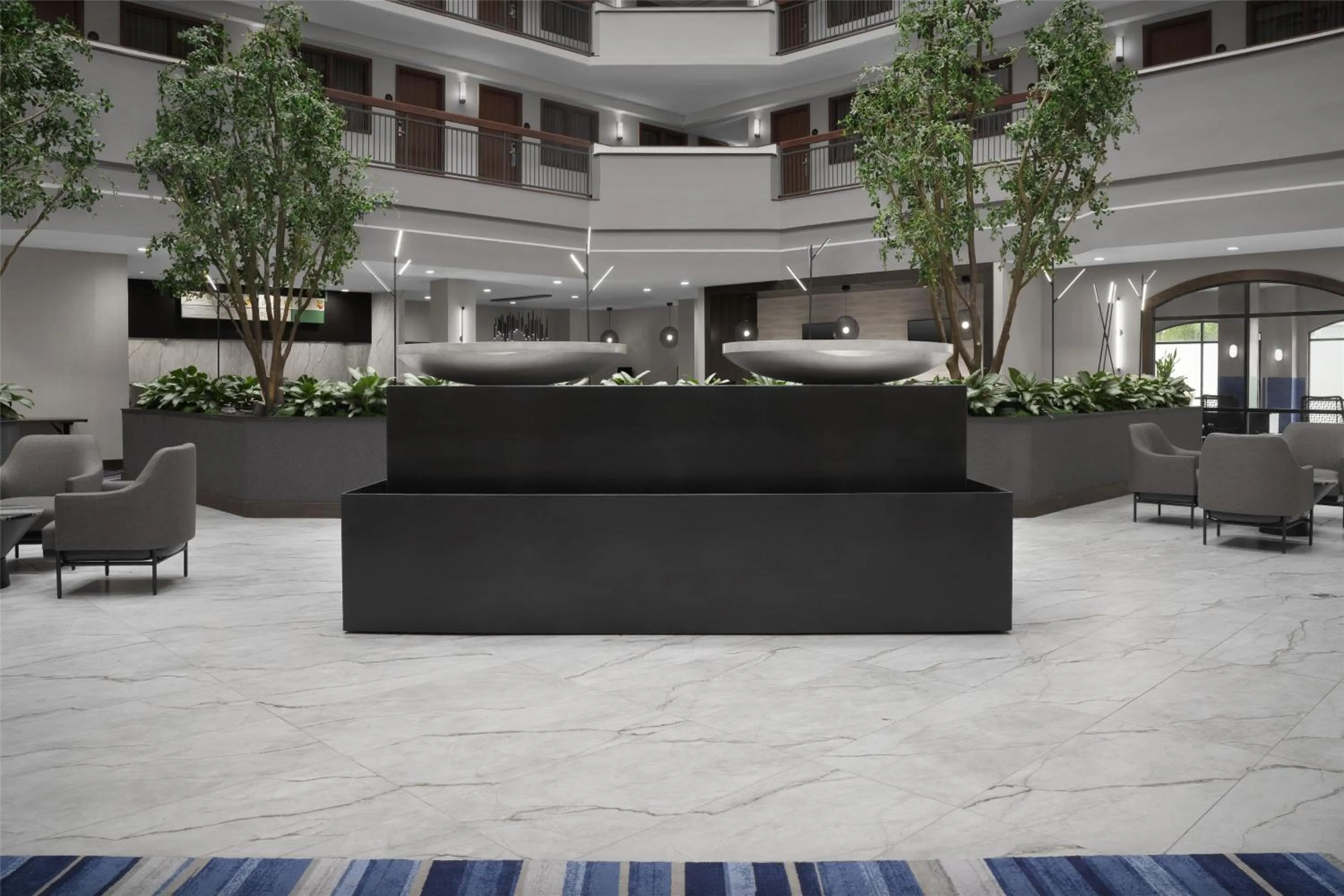 Lobby or reception in Embassy Suites by Hilton Dallas Near the Galleria