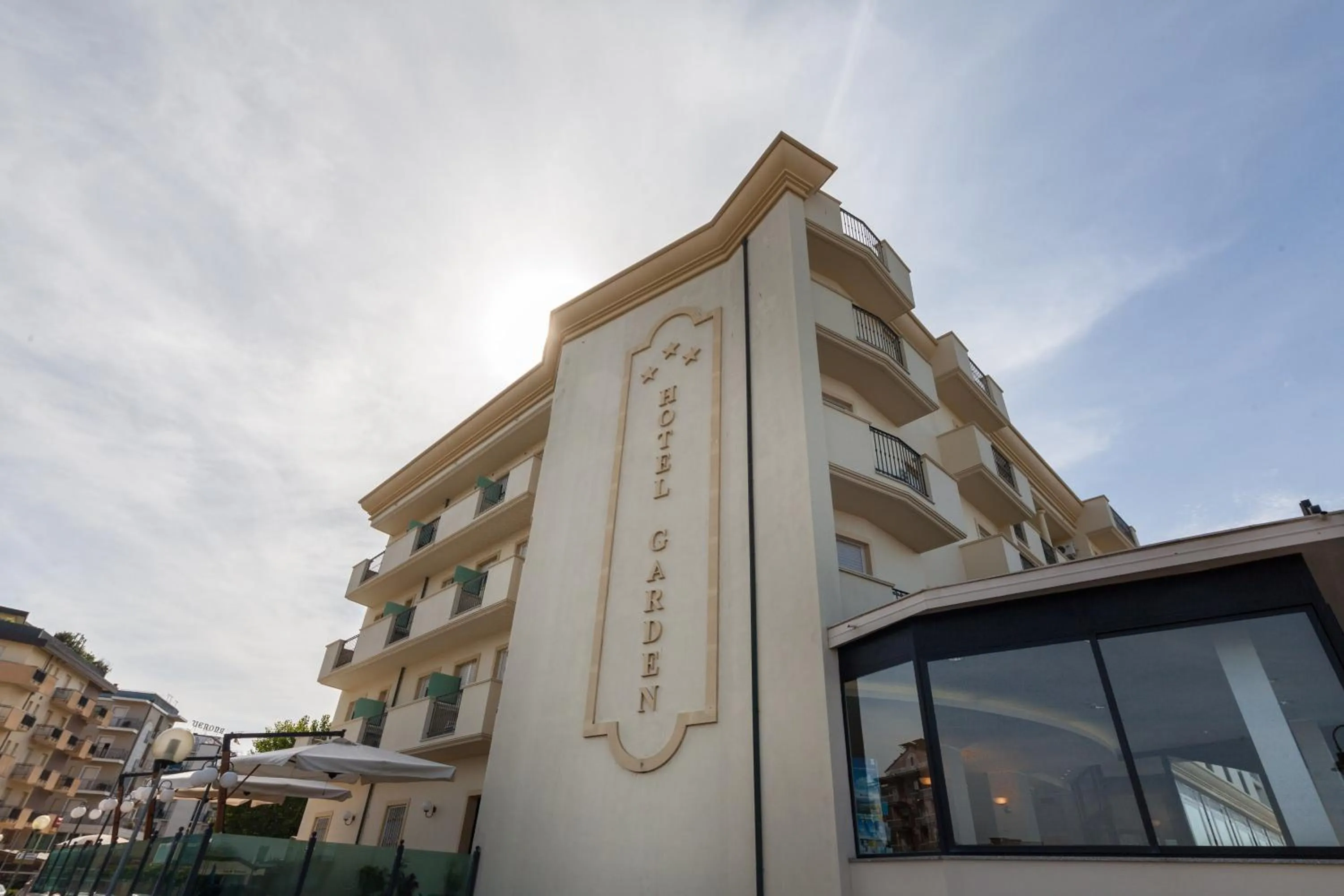 Property building in Hotel Garden