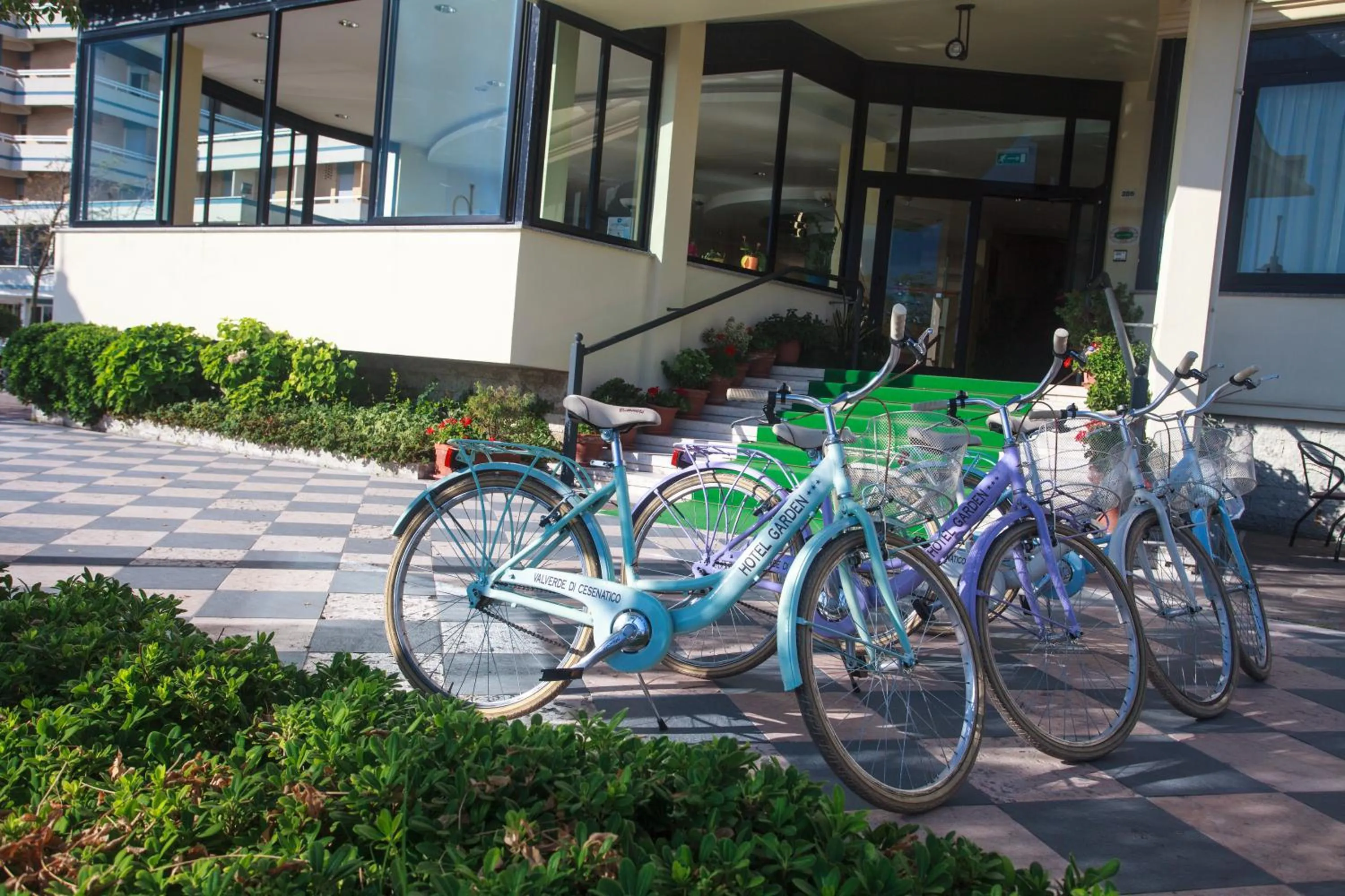 Decorative detail in Hotel Garden