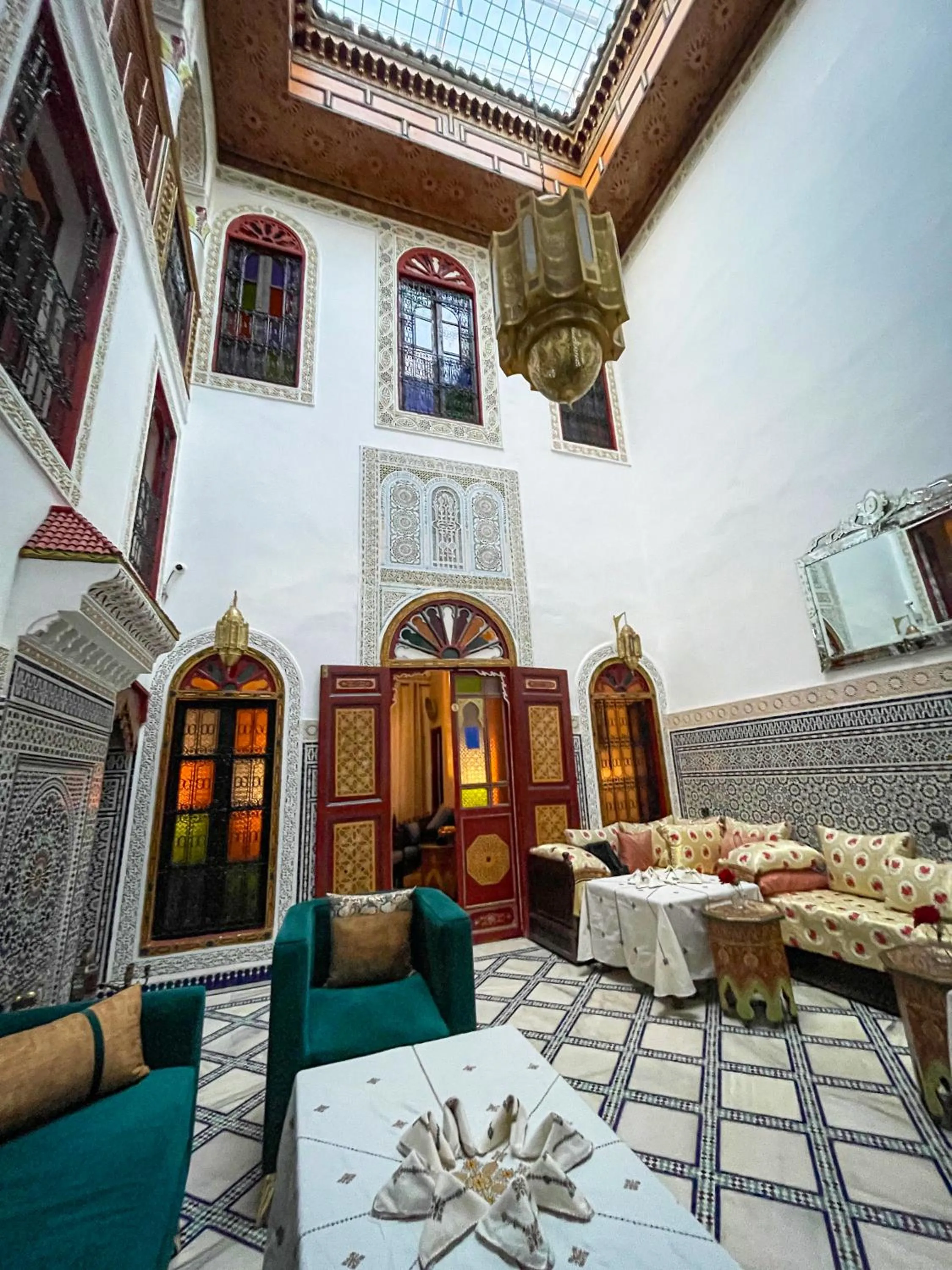 Patio in Riad Dar El Ouedghiri