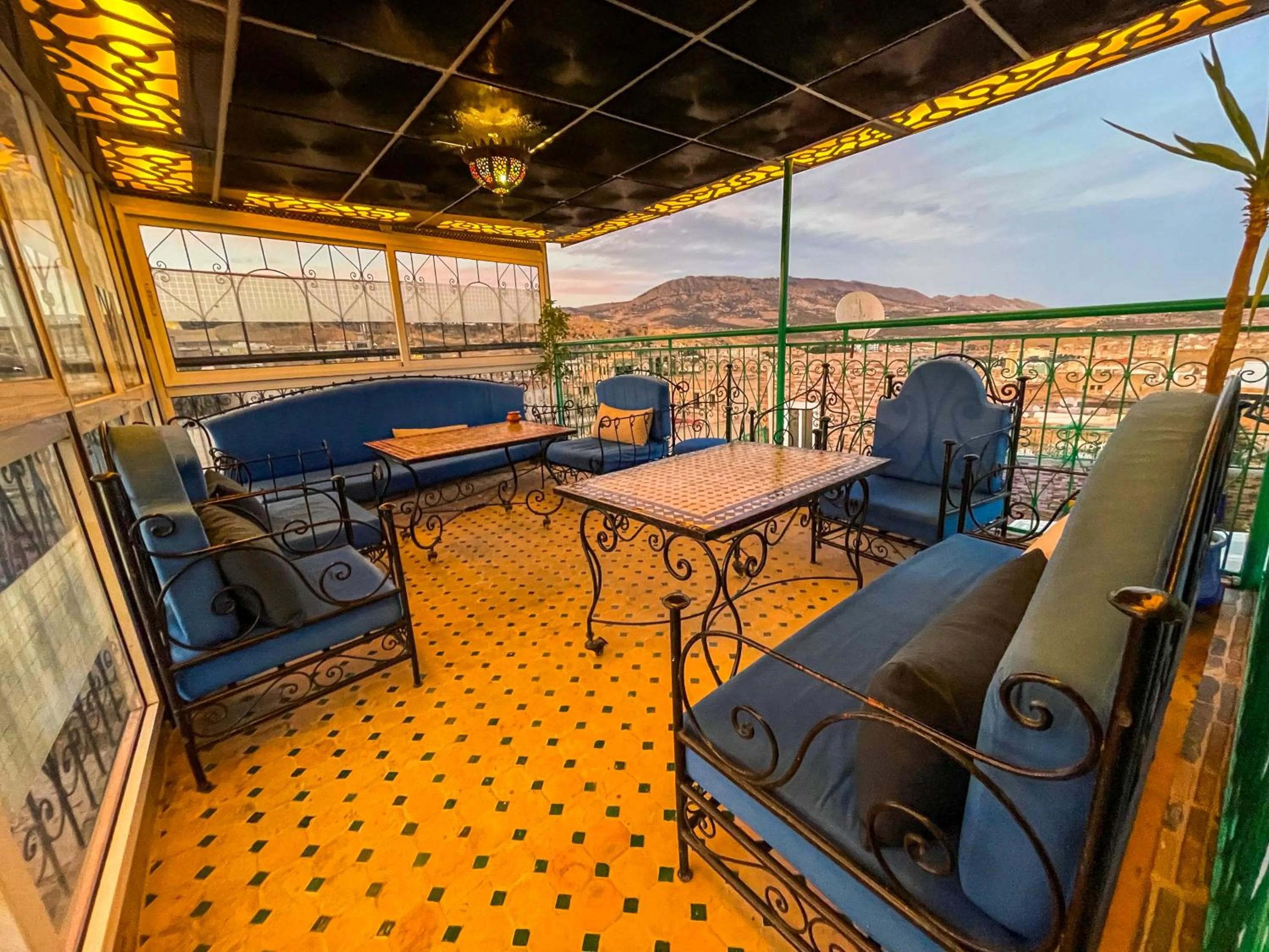 Patio in Riad Dar El Ouedghiri