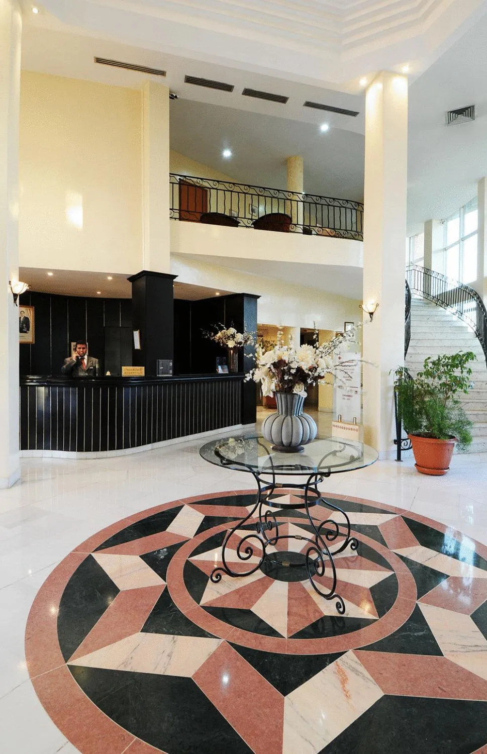 Lobby or reception in Hotel du Parc
