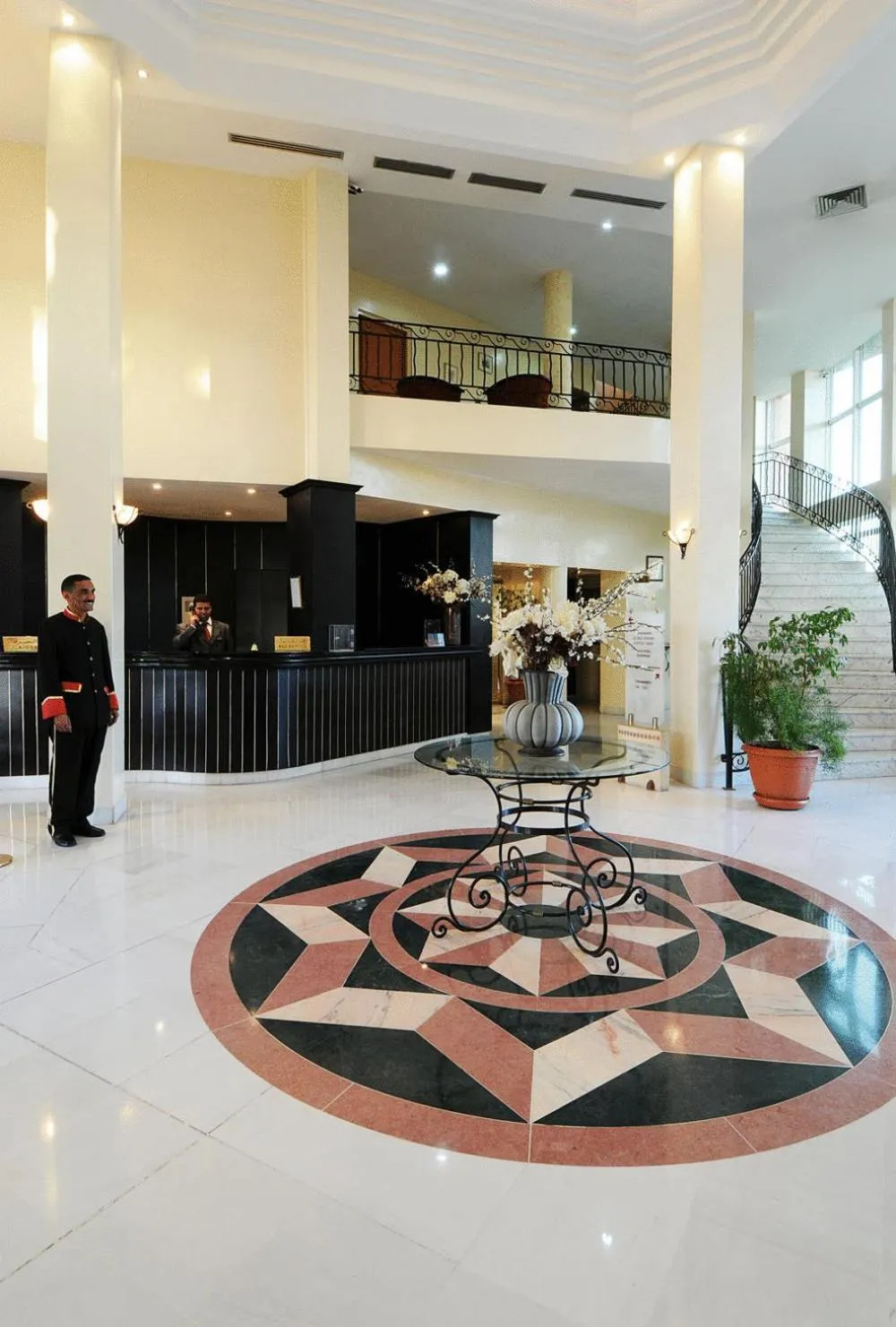 Lobby or reception in Hotel du Parc