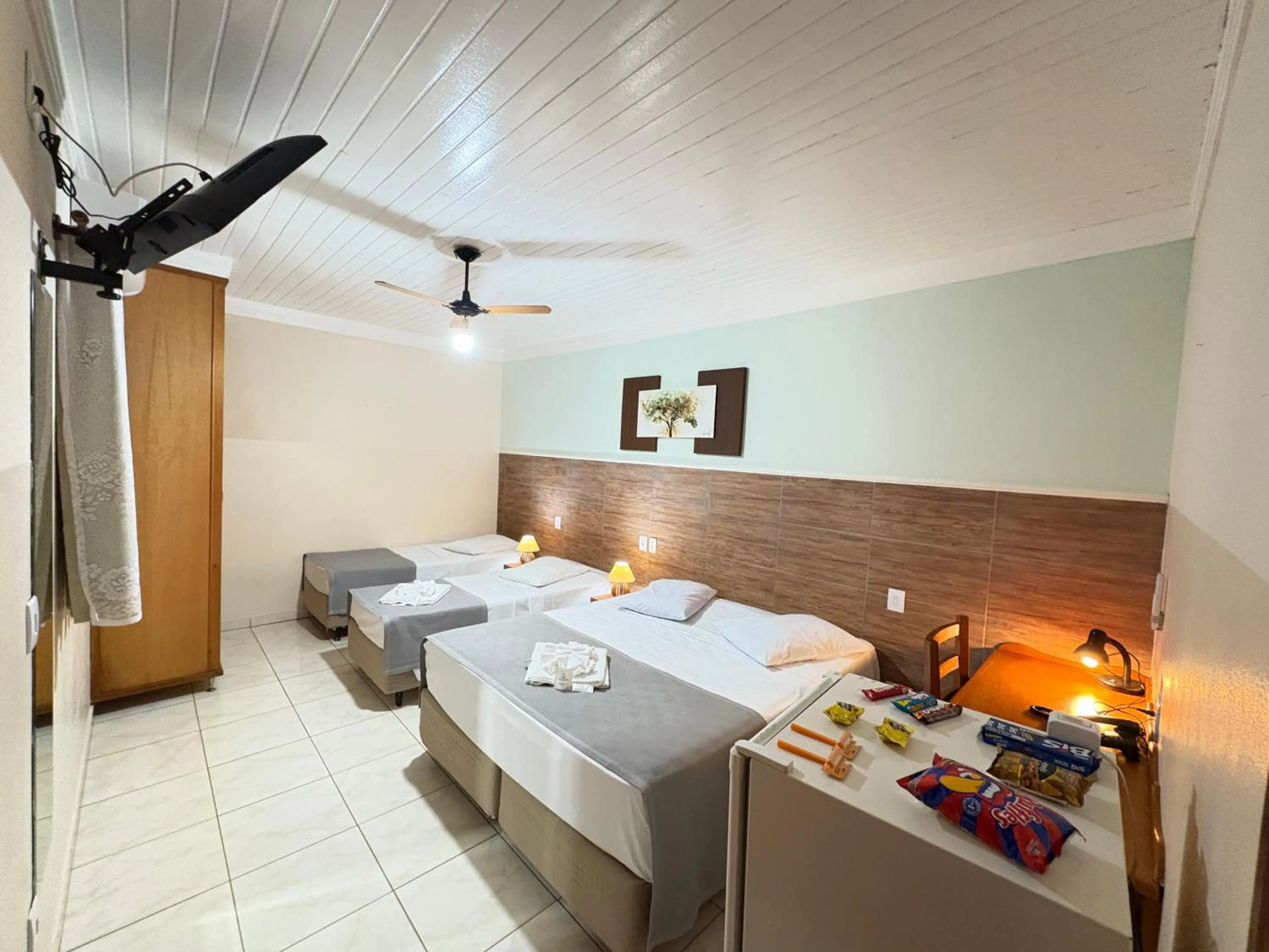 Bedroom, Bed in Hotel Casa Grande Orlândia SP