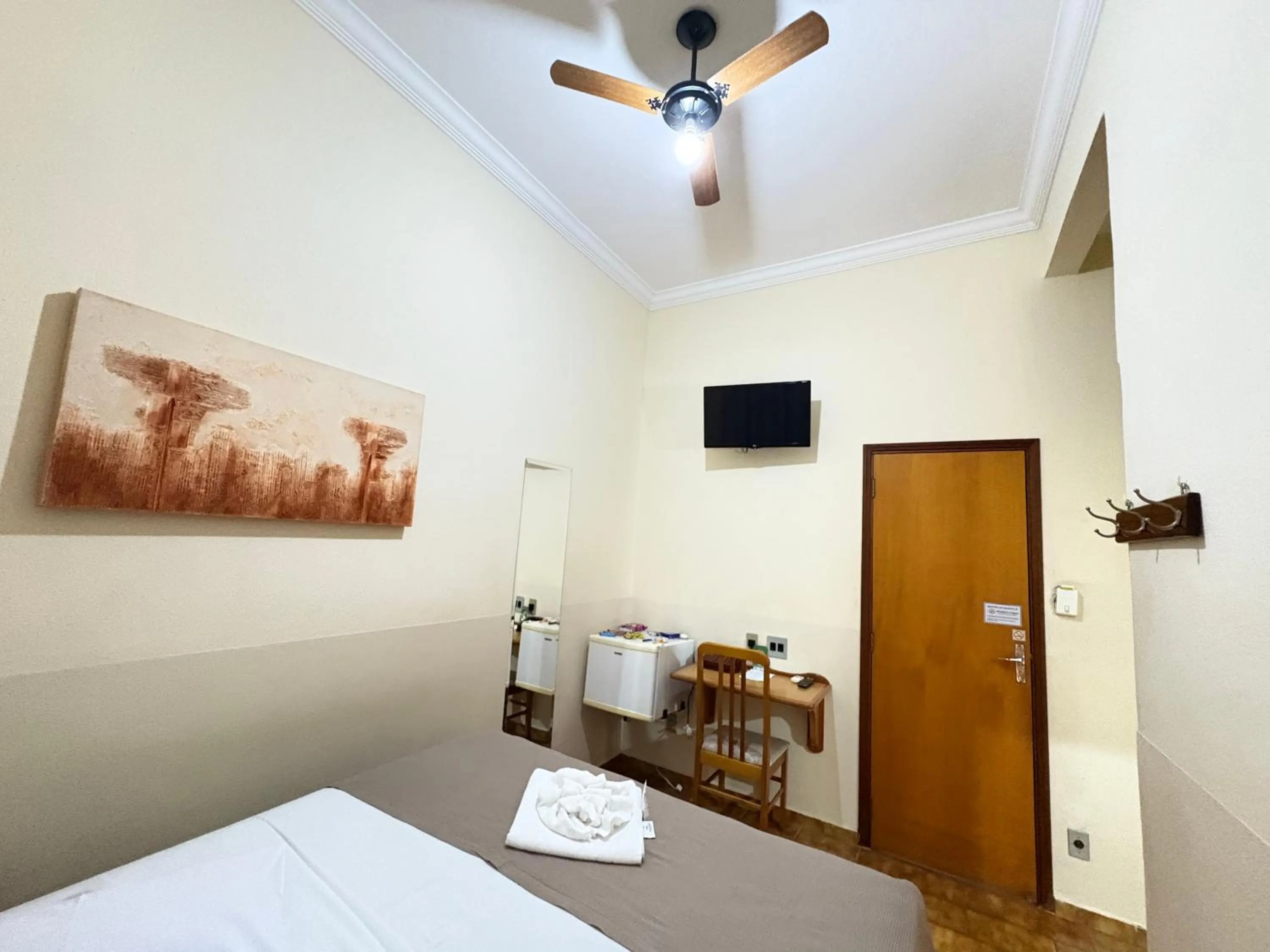 Bedroom, Bed in Hotel Casa Grande Orlândia SP