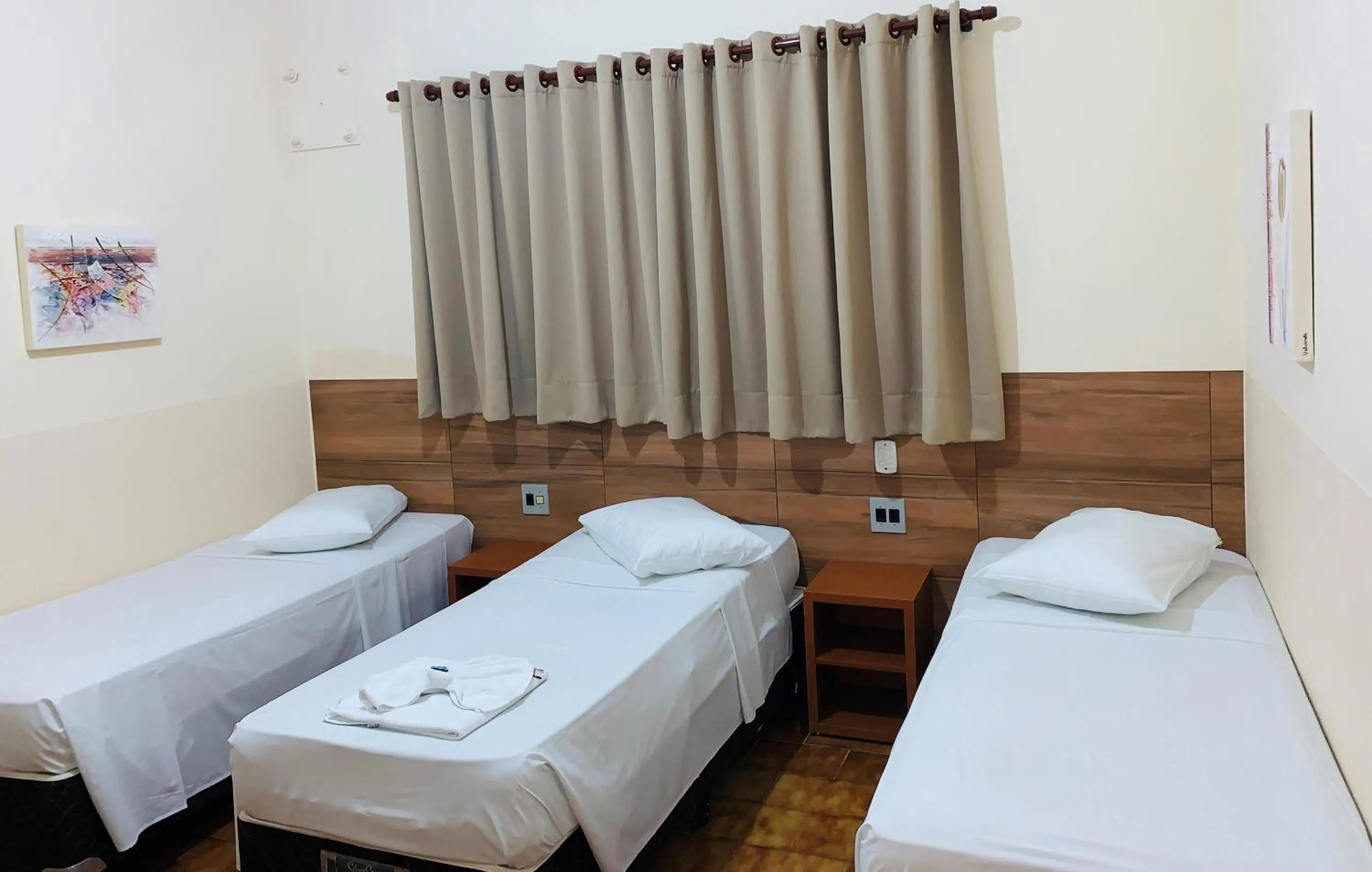 Bedroom, Bed in Hotel Casa Grande Orlândia SP