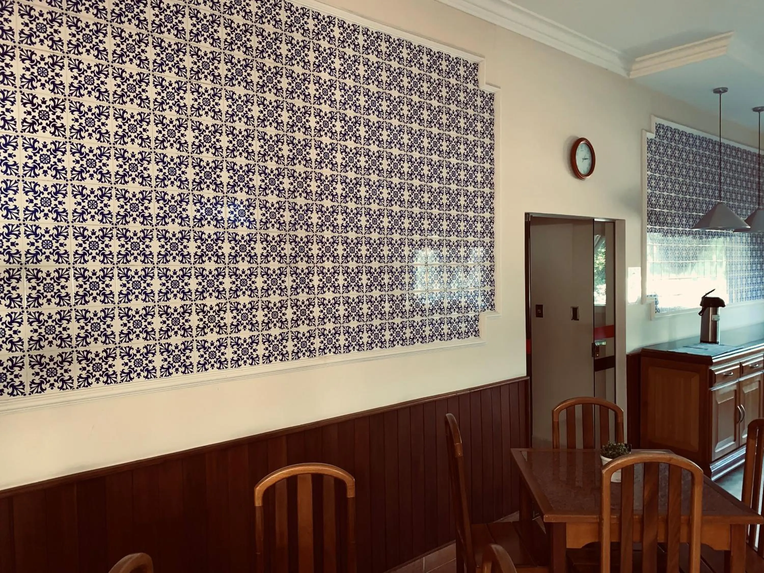 Decorative detail in Hotel Casa Grande Orlândia SP