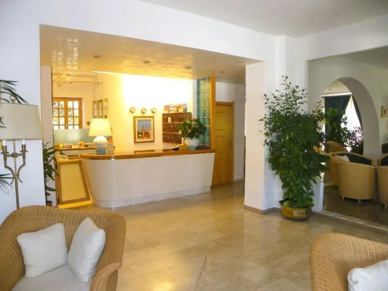 Lobby or reception in Hotel La Playa