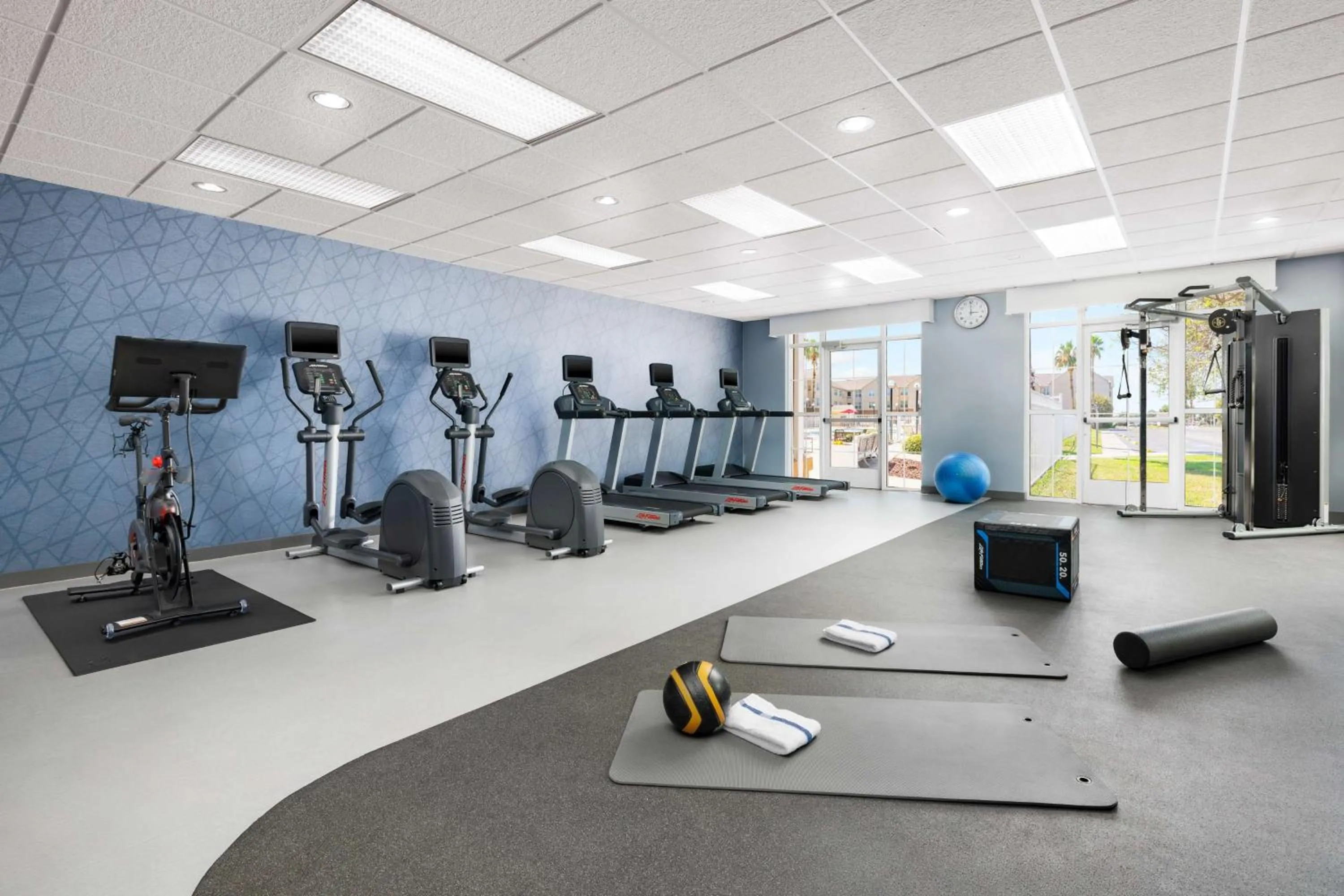 Fitness centre/facilities in Homewood Suites by Hilton Corpus Christi