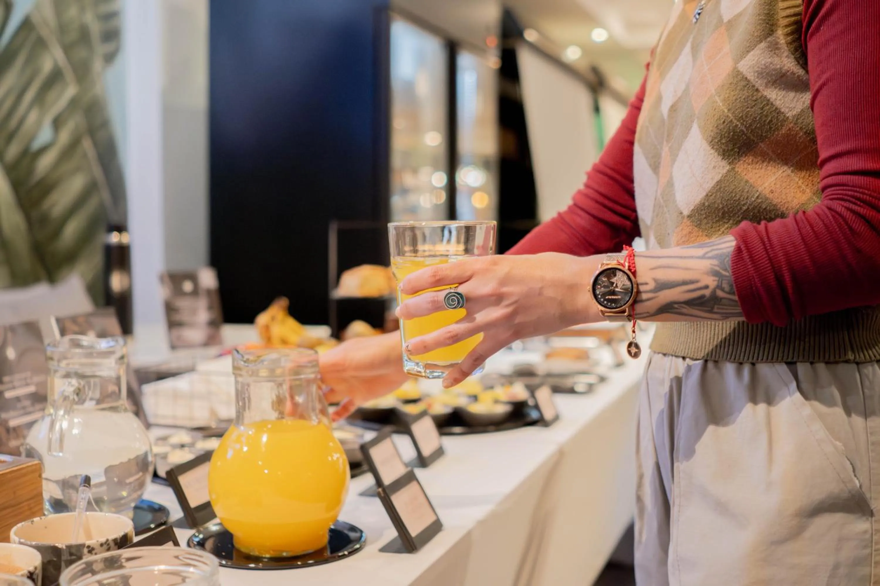 Breakfast in Hotel Cap Polonio