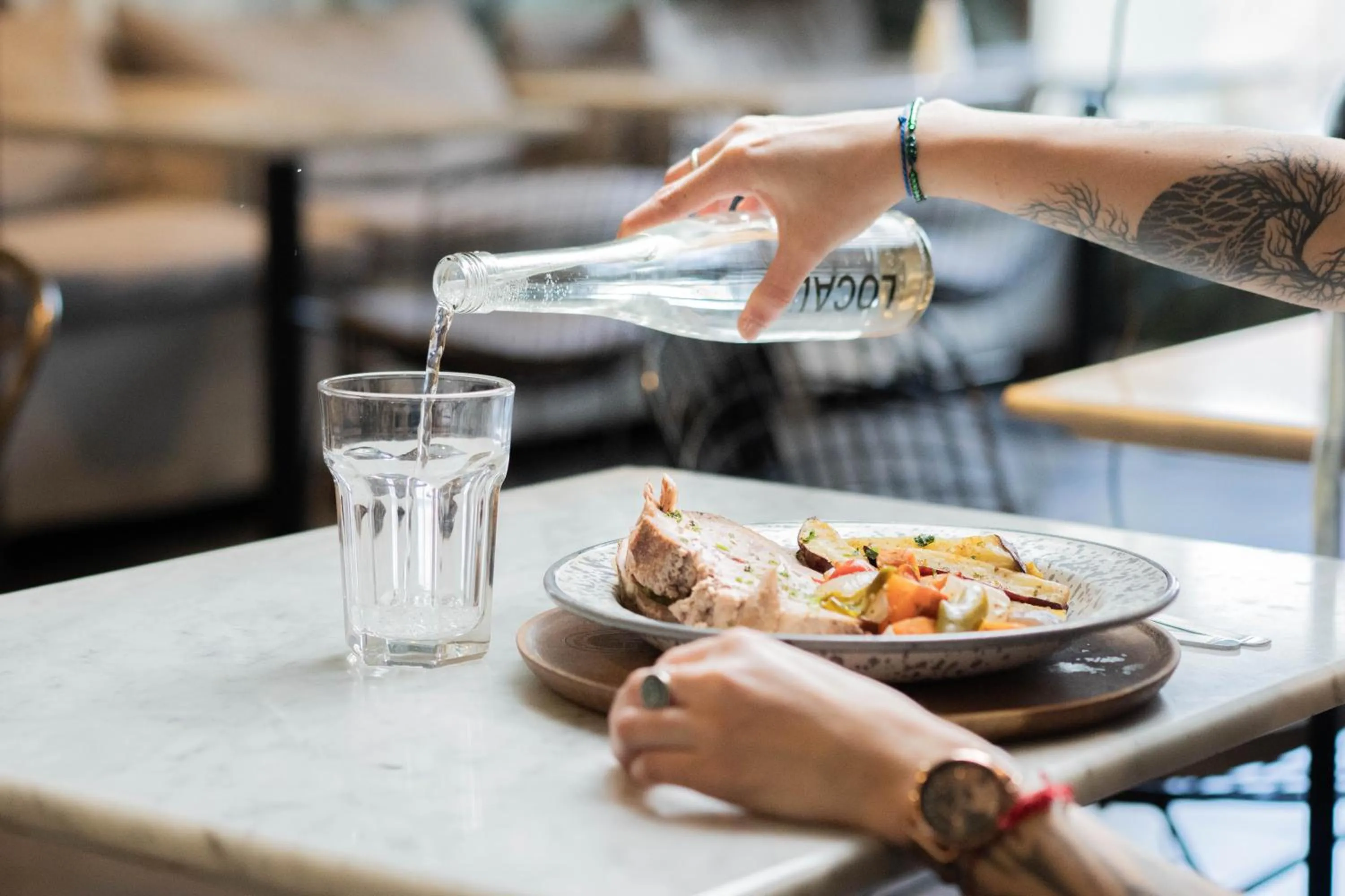 Restaurant/places to eat in Hotel Cap Polonio