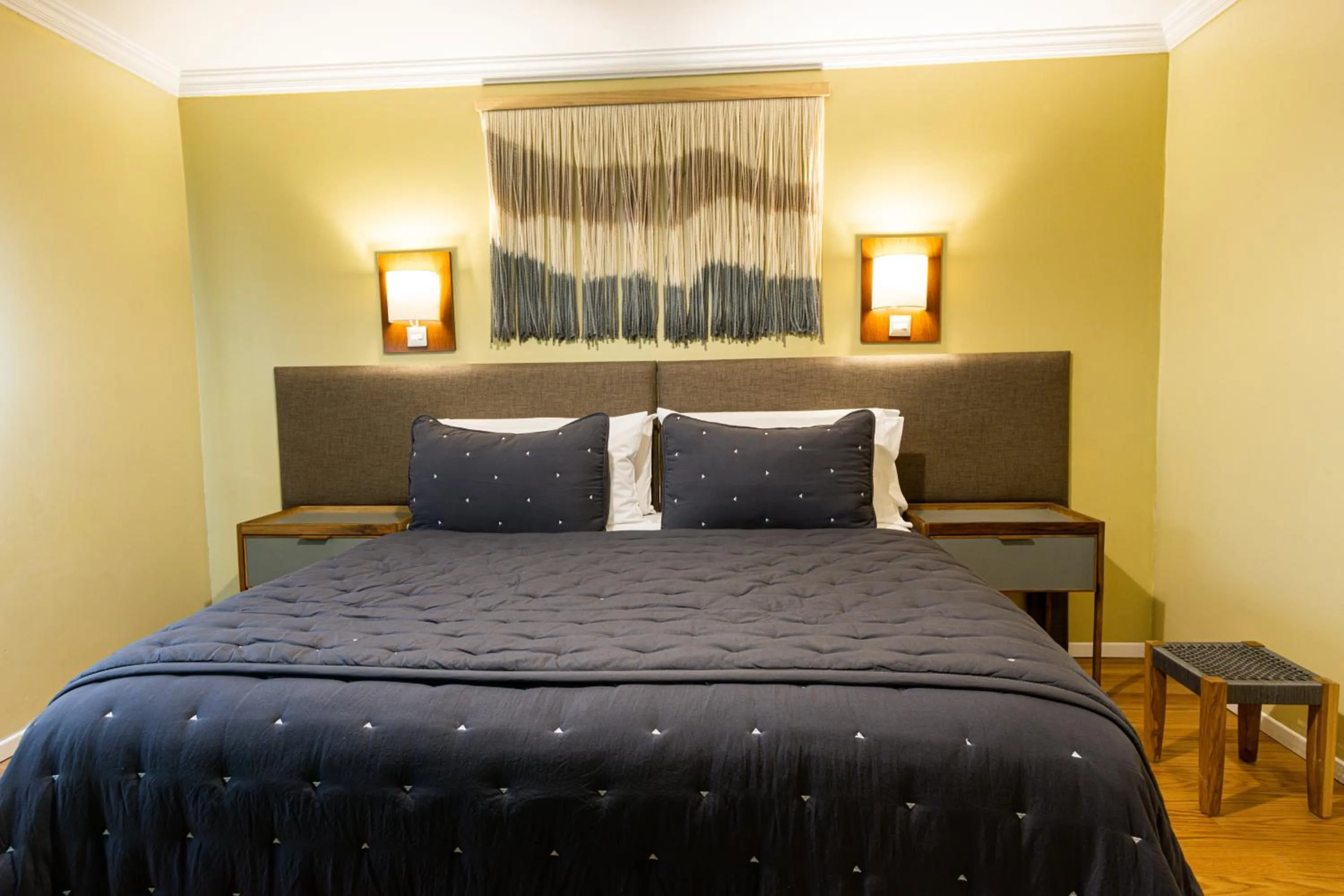 Bed in Hotel Cap Polonio