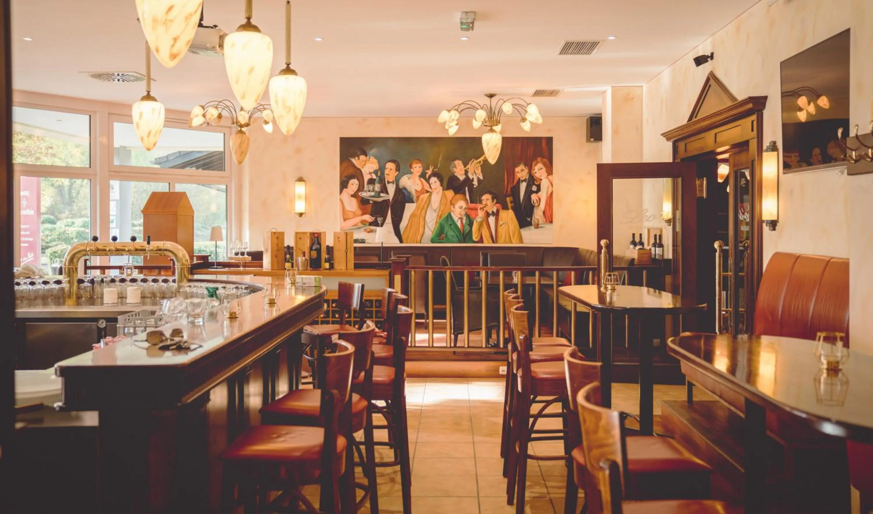 Restaurant/places to eat in Hotel Löwenstein