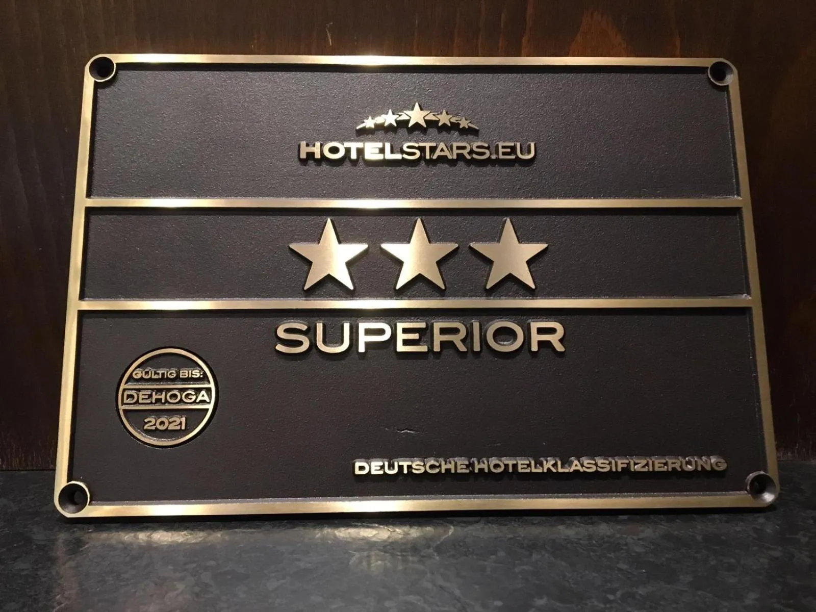 Certificate/Award in Hotel Löwenstein