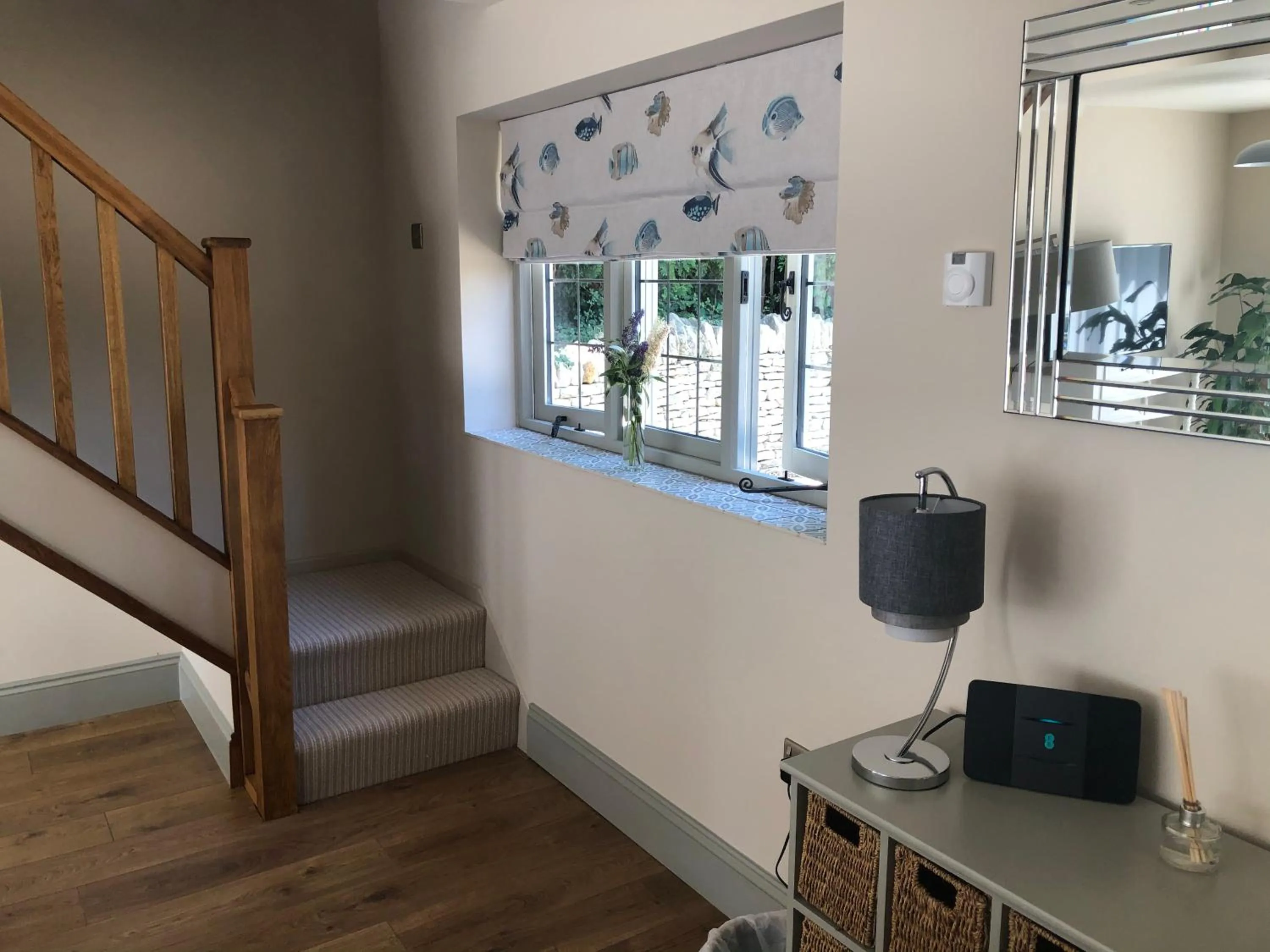 Living room in Cotswold Lodge