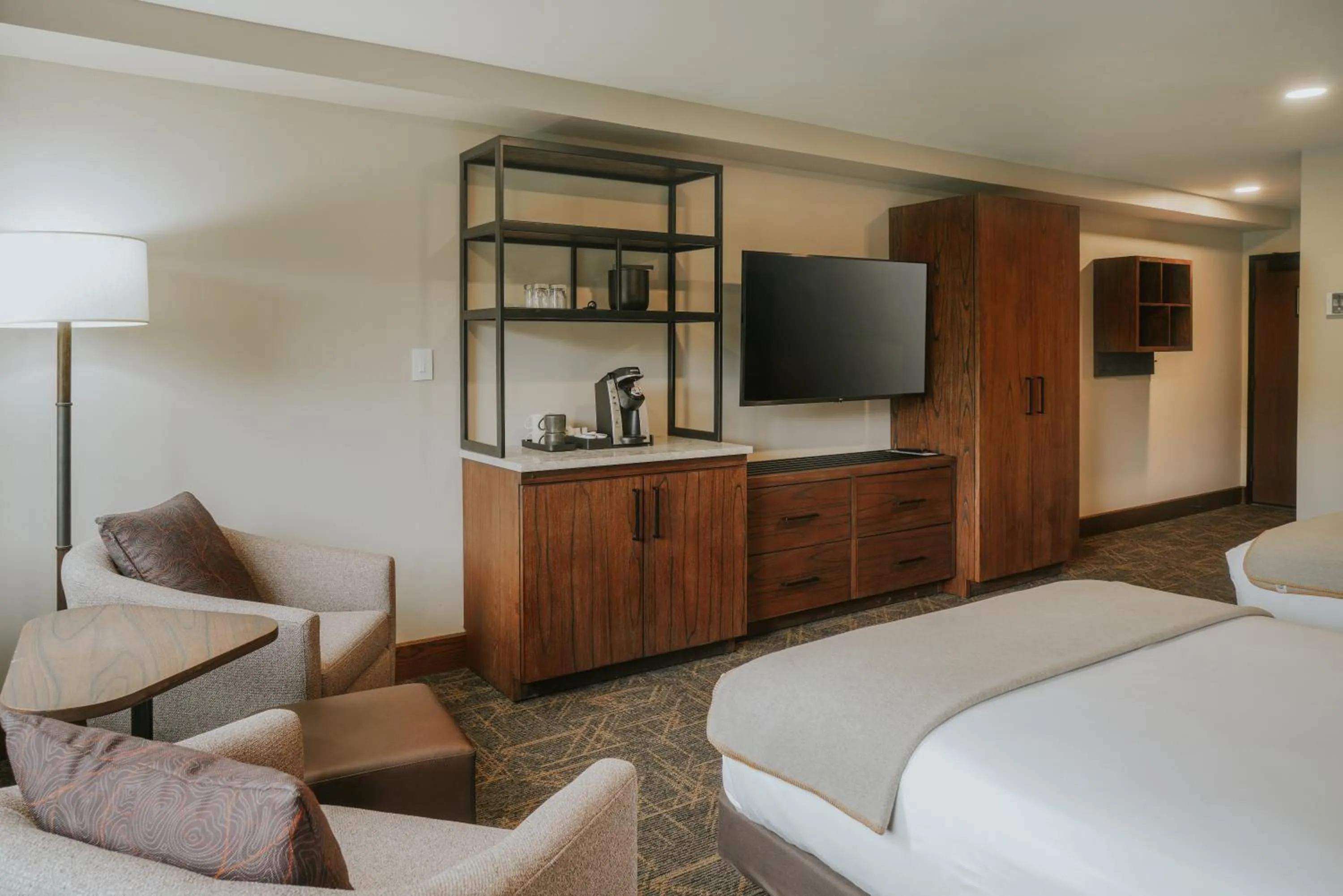 Bed in Huntley Lodge at Big Sky Resort