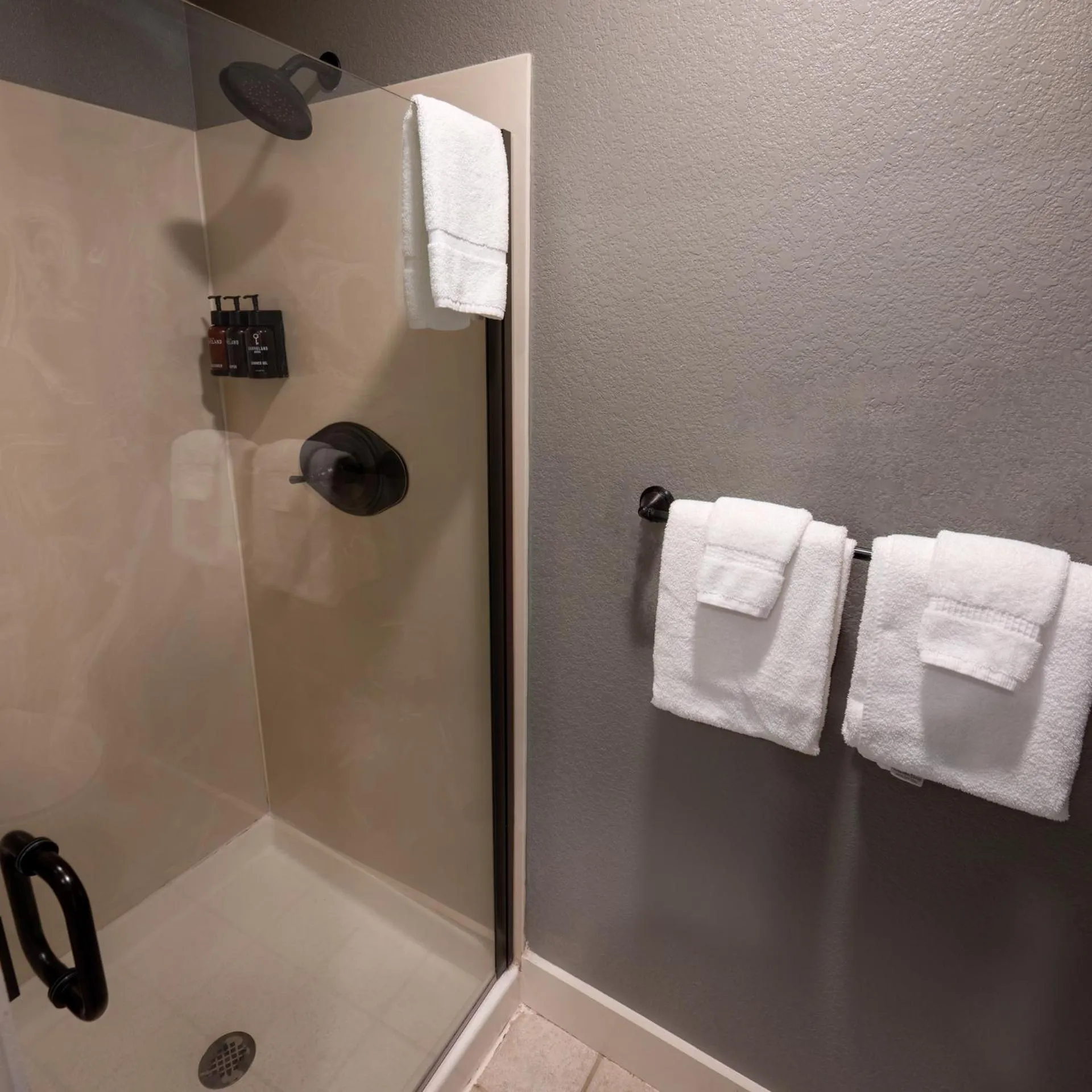 Shower in The Groveland Hotel