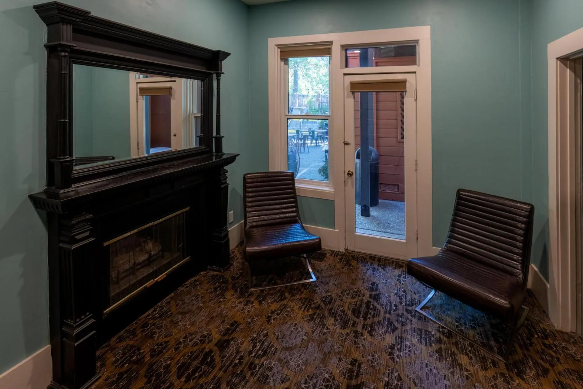 Seating area in The Groveland Hotel