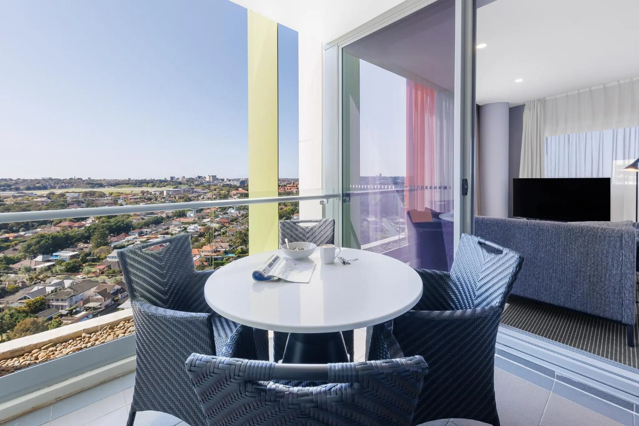 View (from property/room) in Meriton Suites Zetland