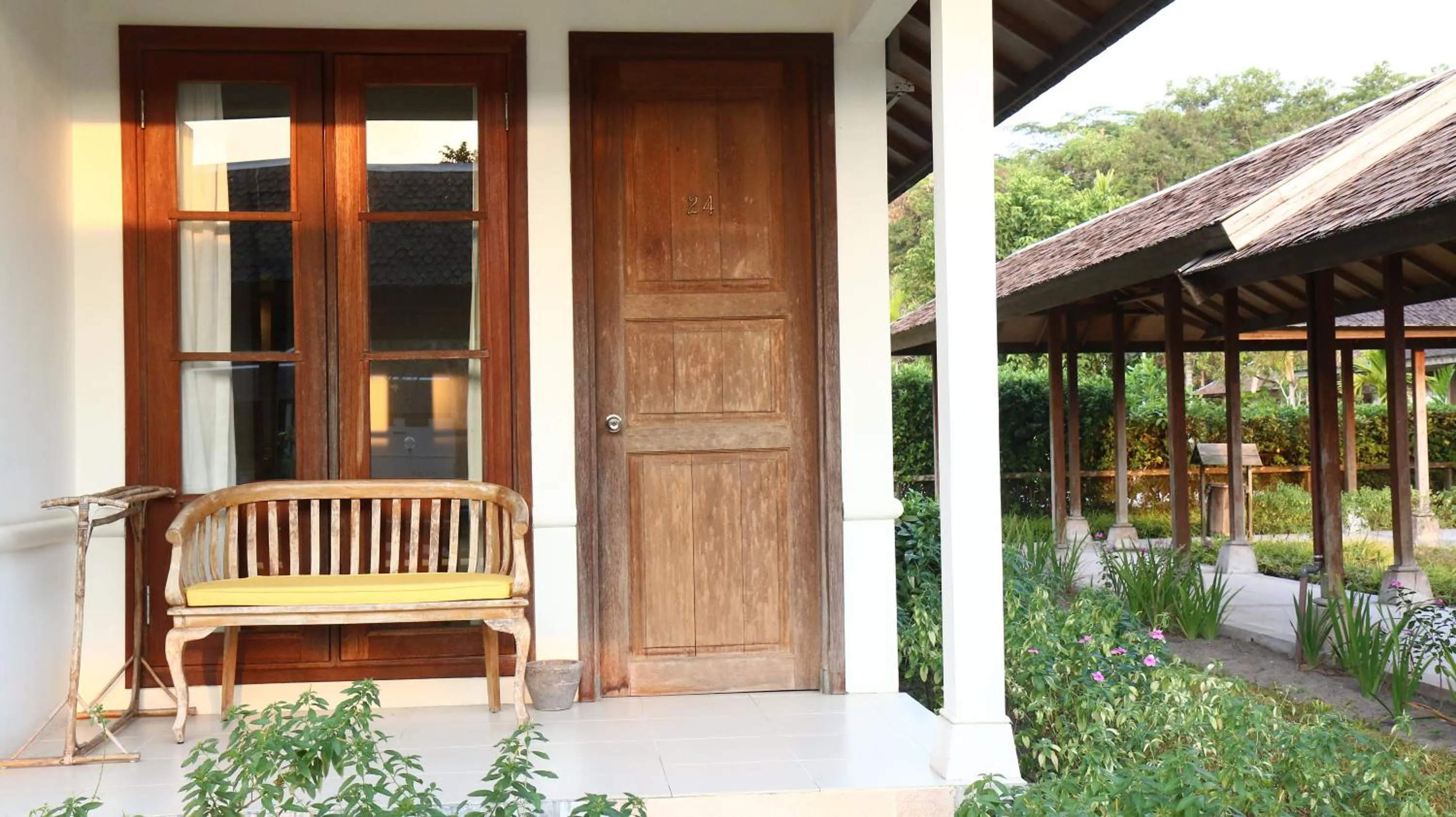 Seating area in Rungan Sari Meeting Center & Resort