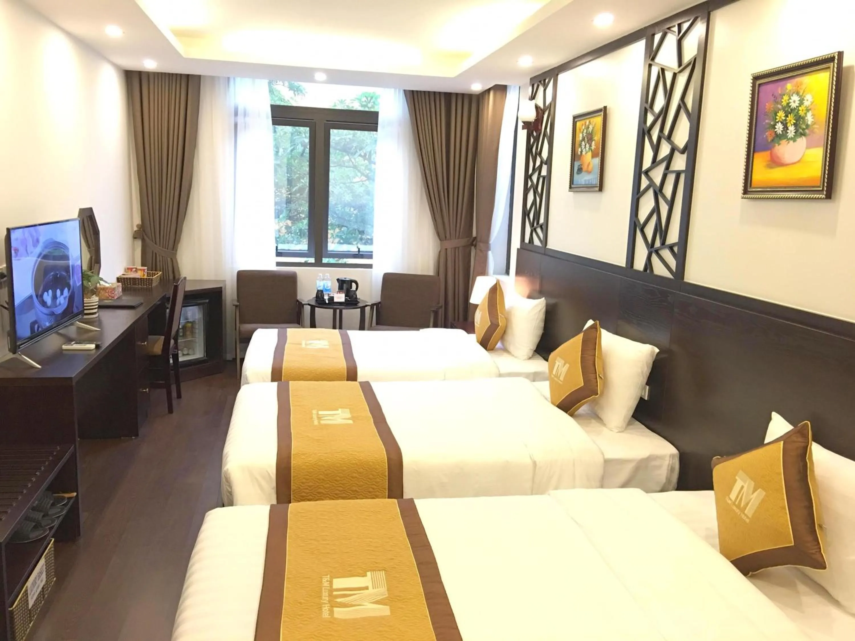 Bedroom, Bed in T&M Luxury Hotel Hanoi