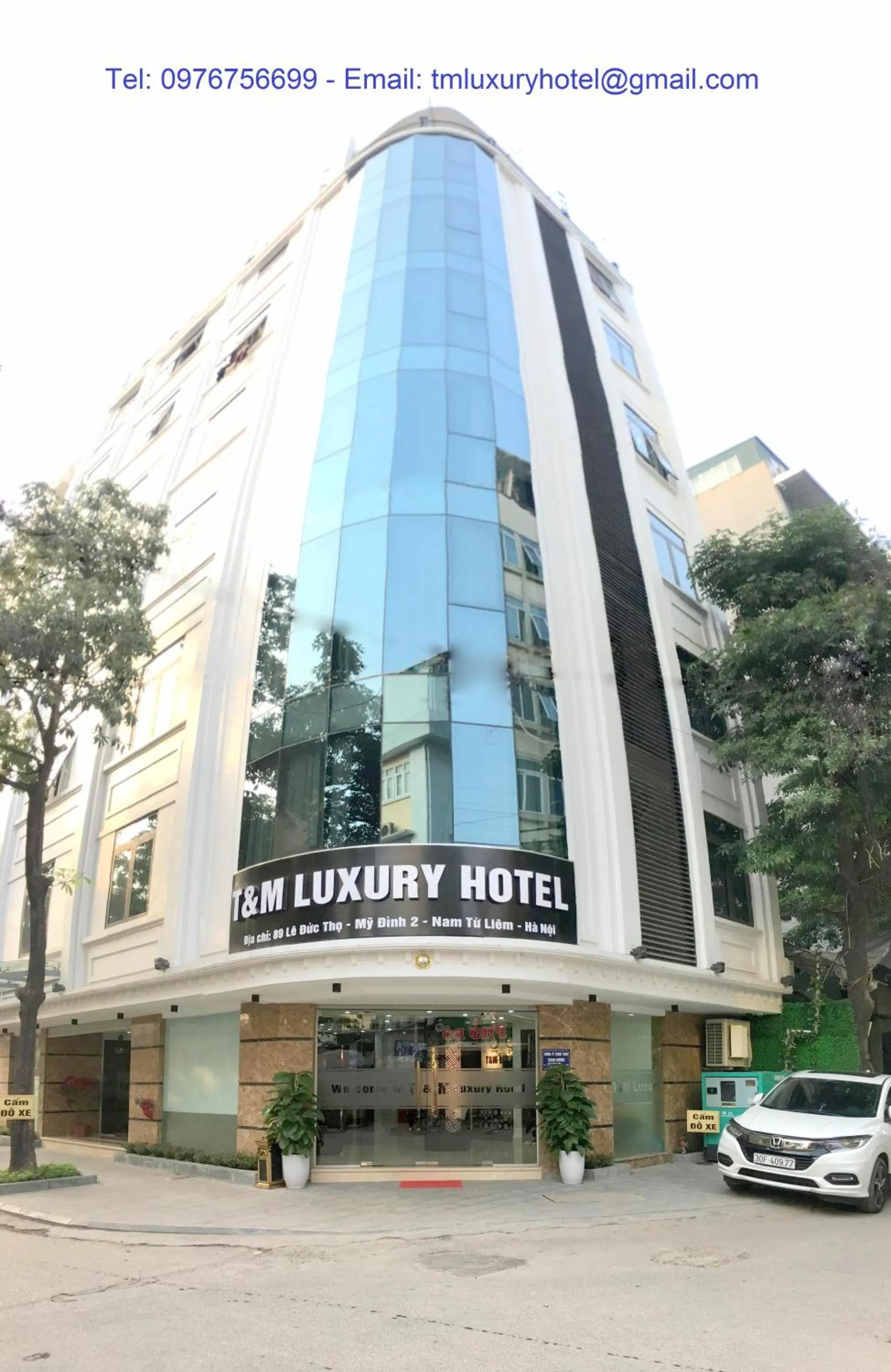 Property building in T&M Luxury Hotel Hanoi
