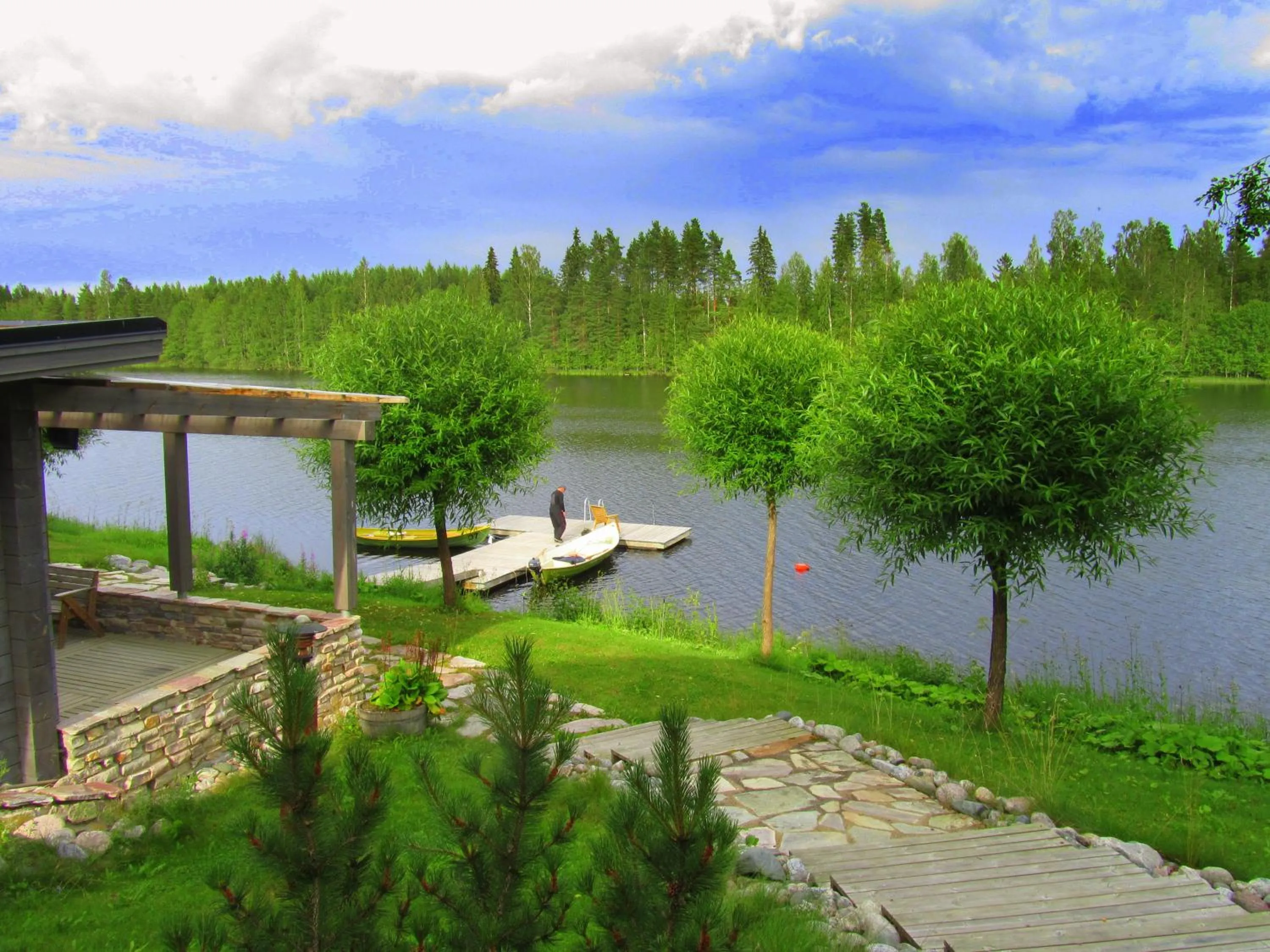 Natural landscape in Holiday Village Tahko-Tours