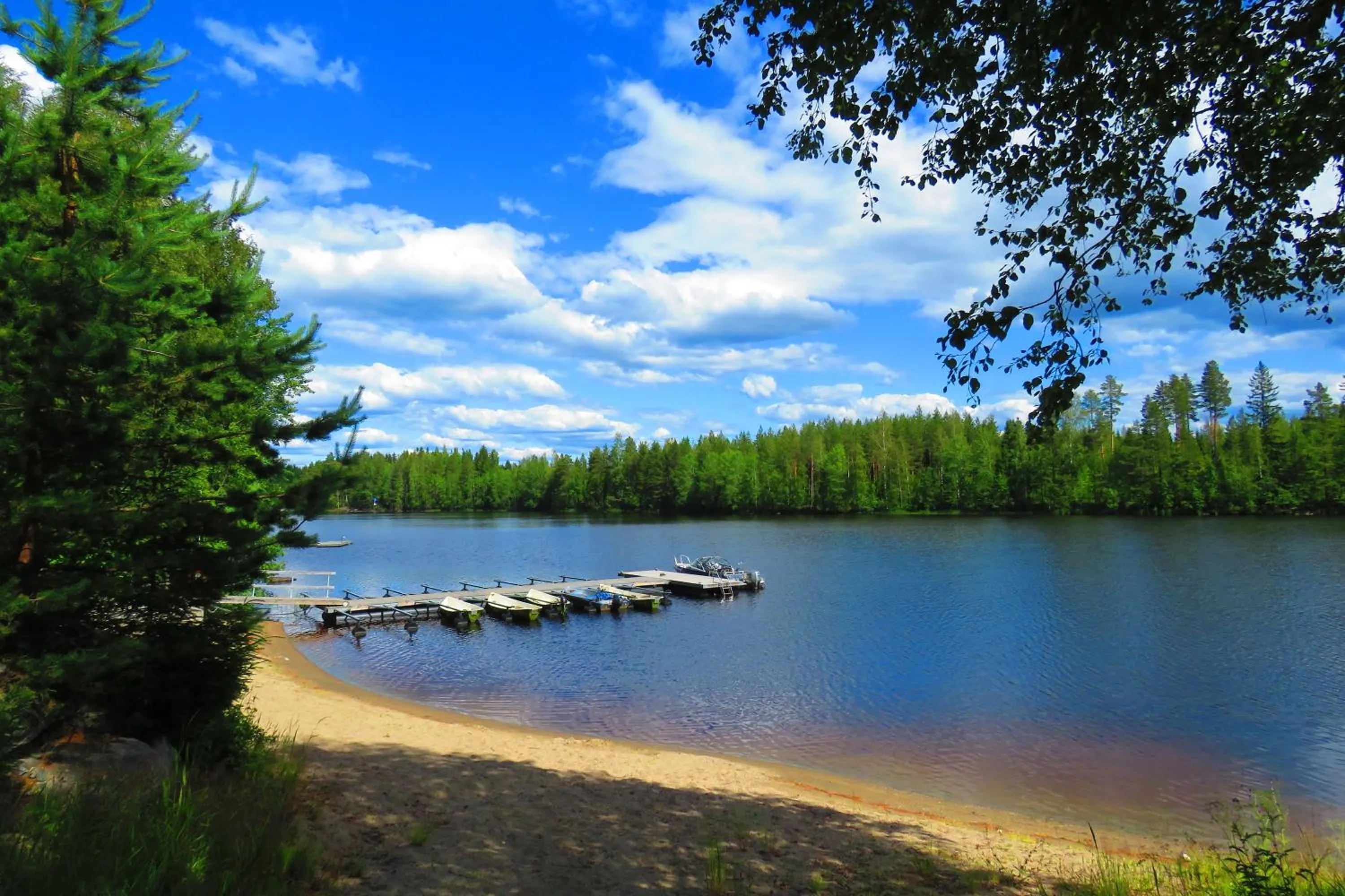 Natural landscape in Holiday Village Tahko-Tours