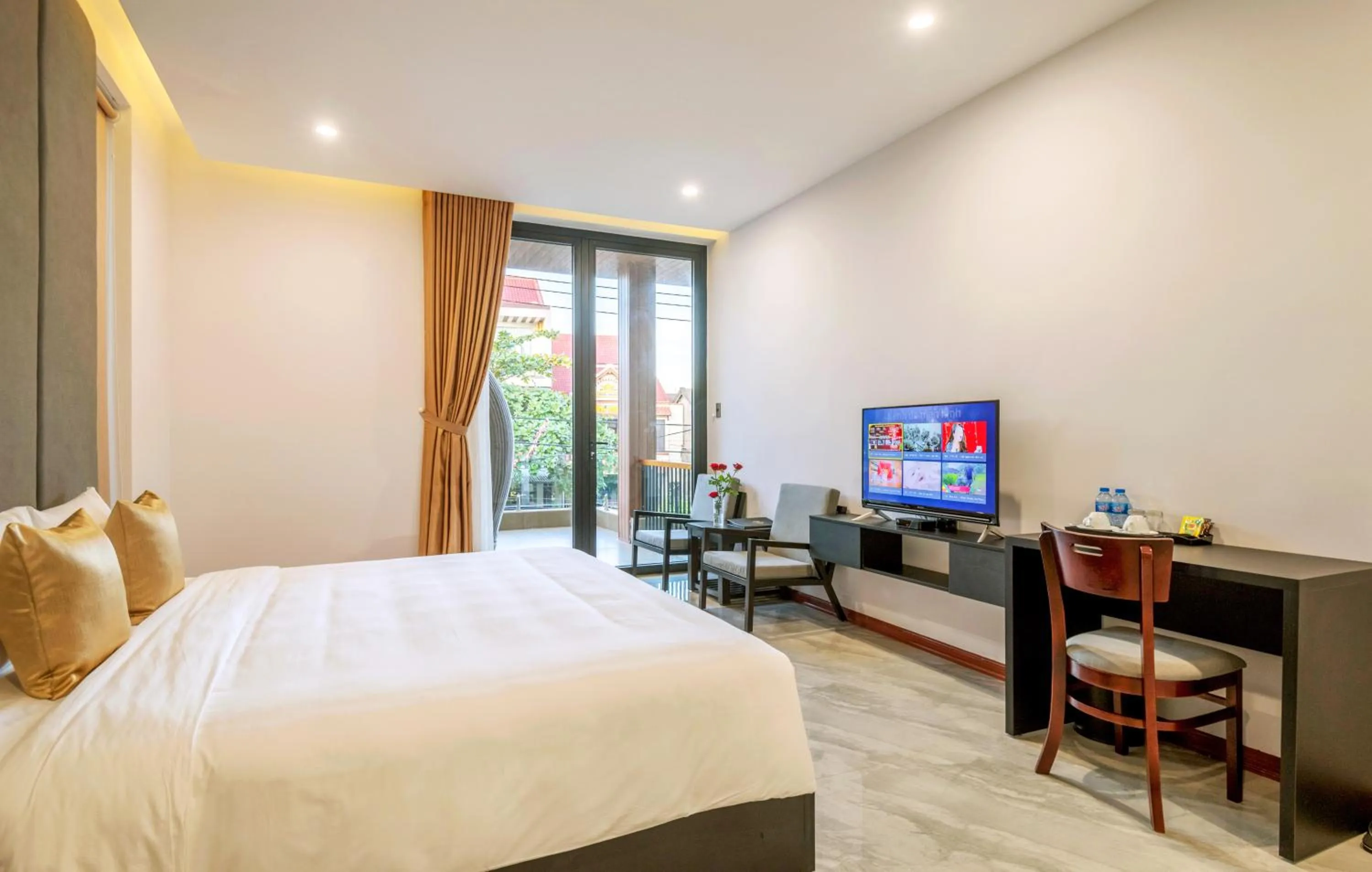 Bed in Khong Cam Garden Villas