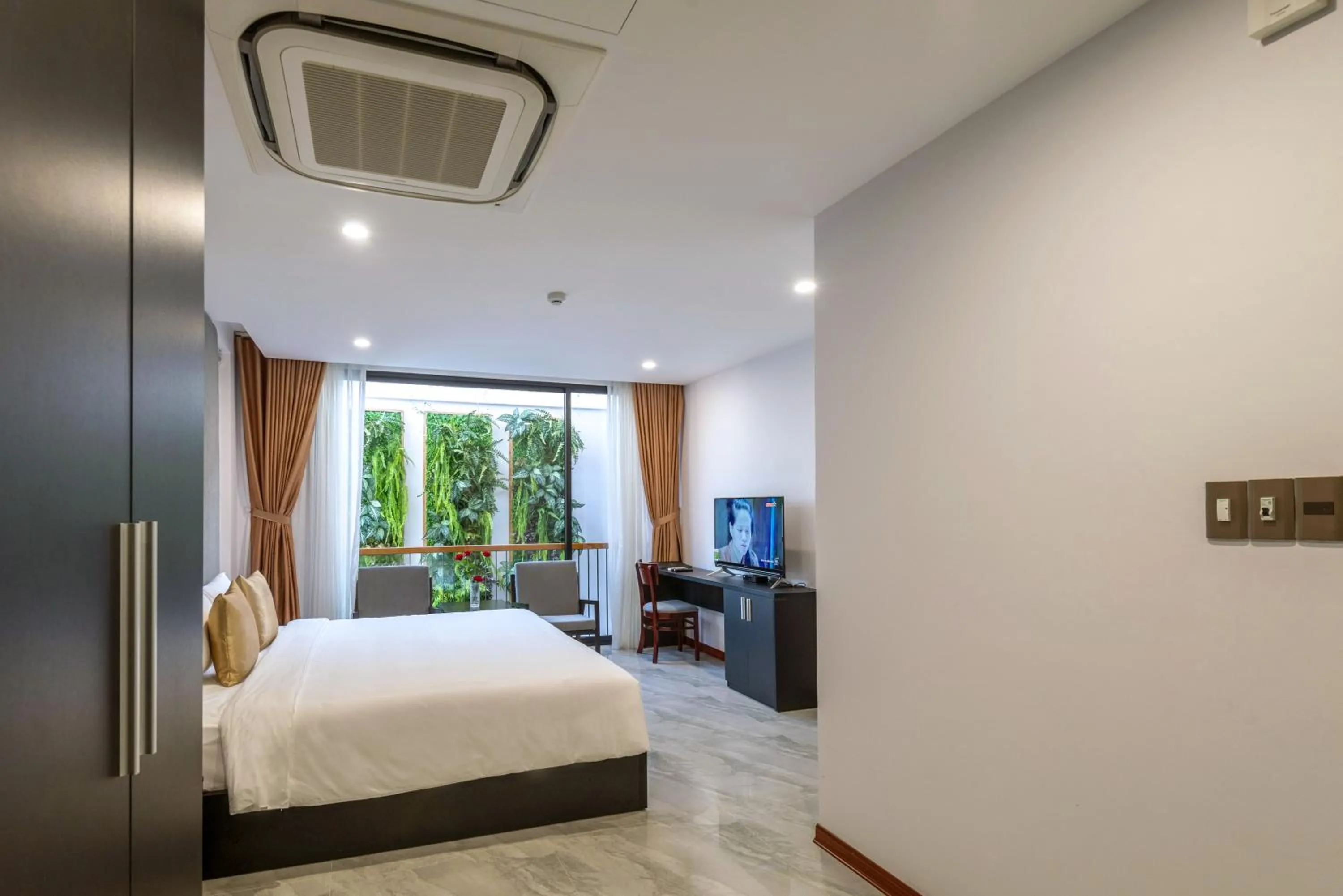 Bed in Khong Cam Garden Villas