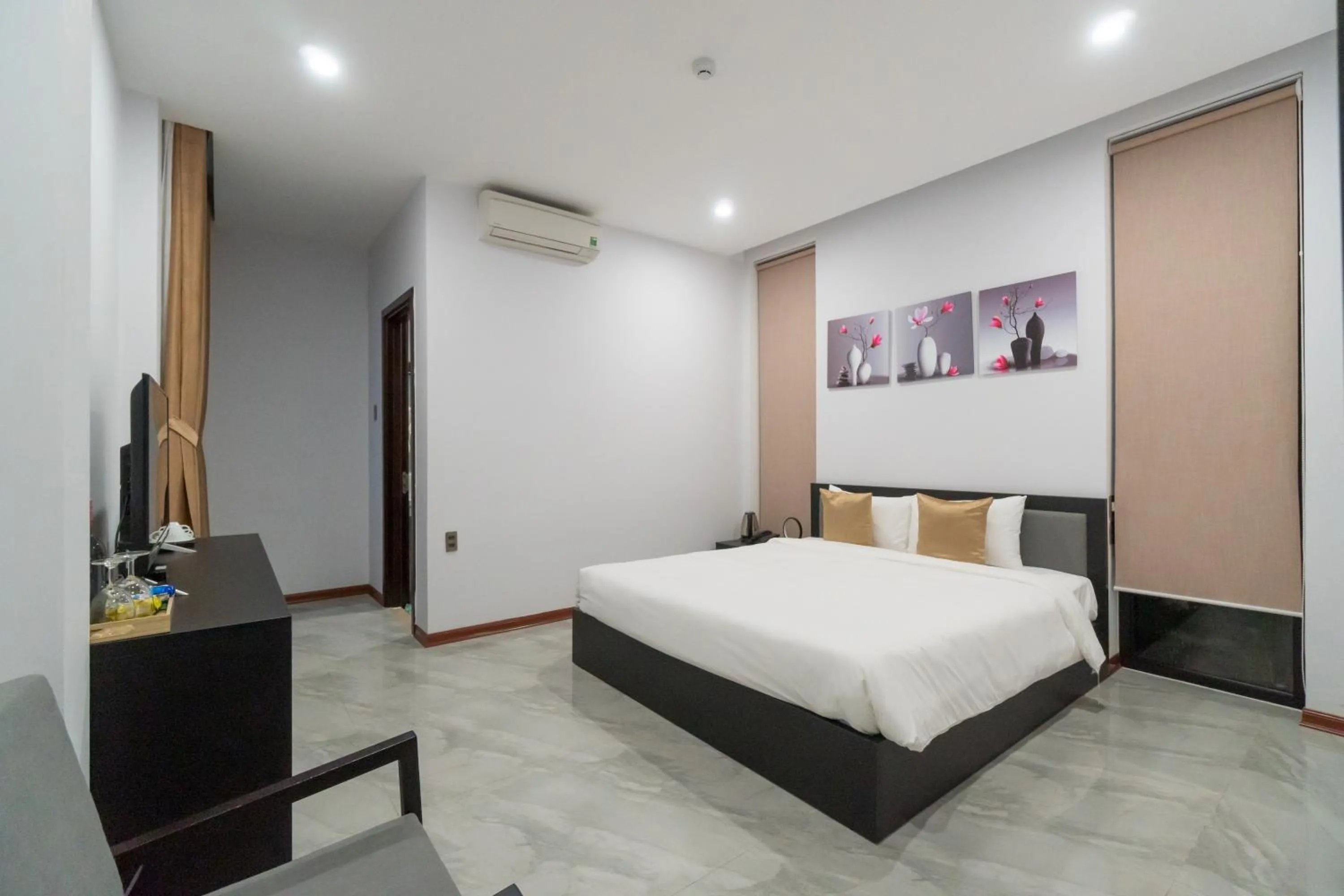 Bed in Khong Cam Garden Villas