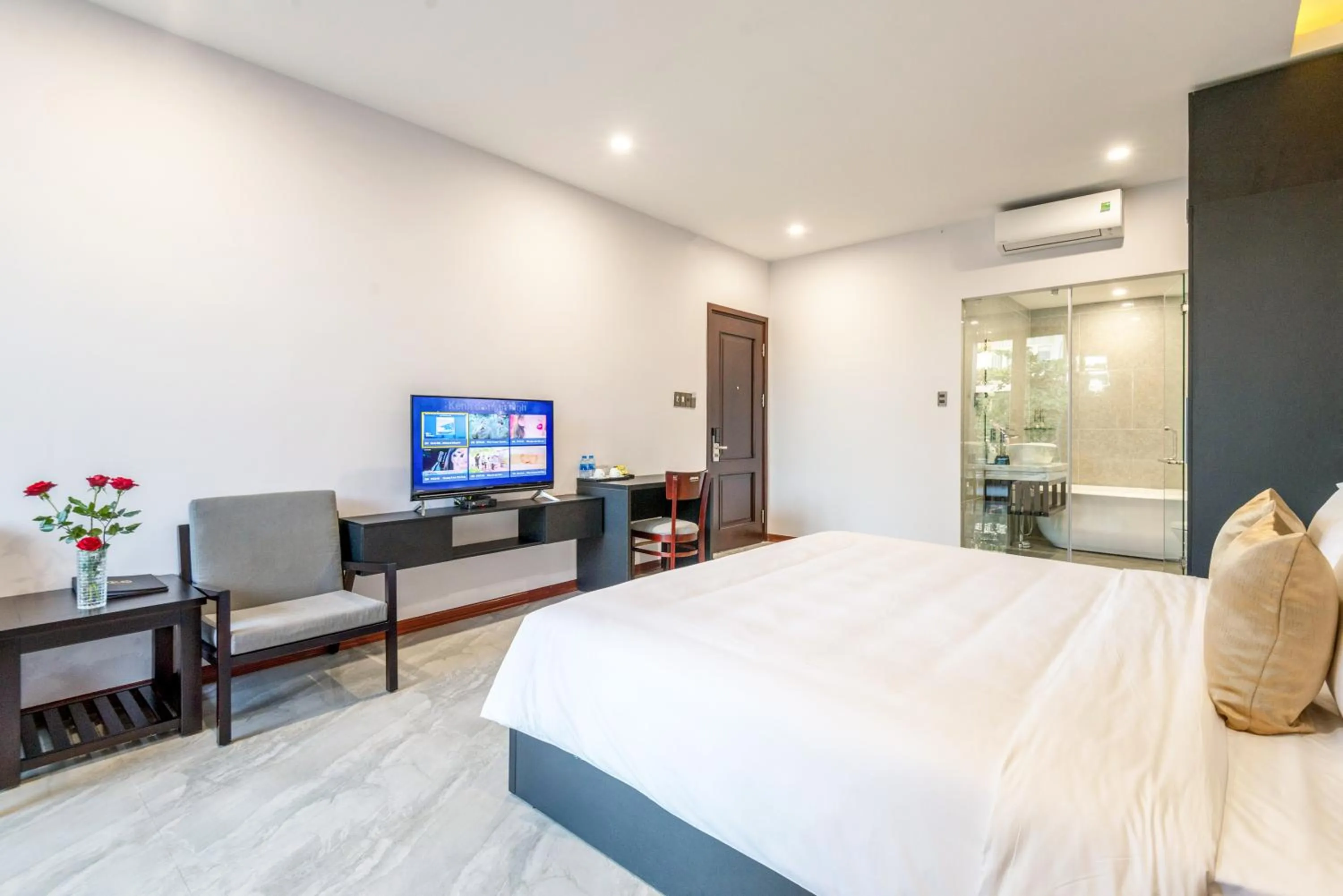 Bed in Khong Cam Garden Villas