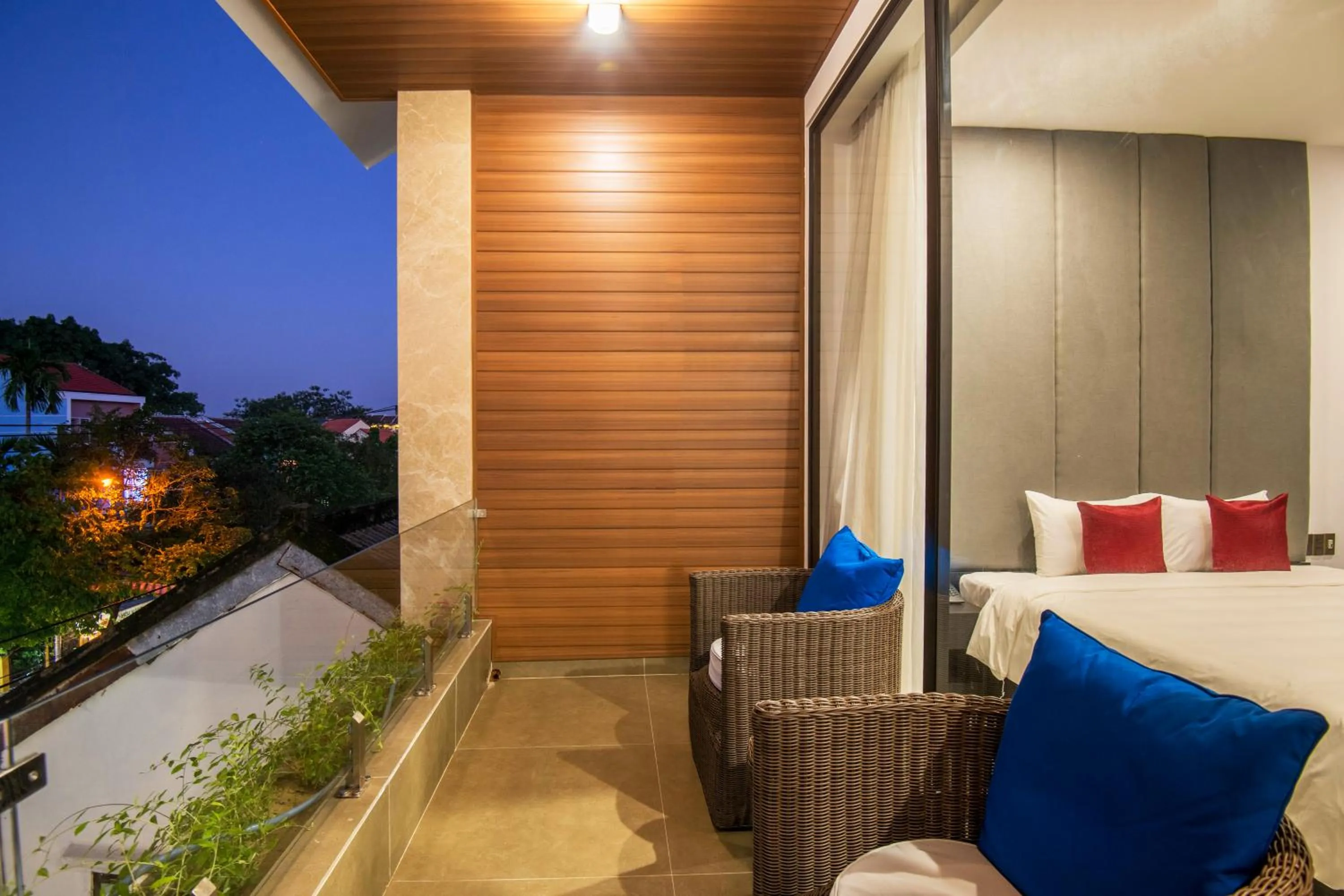 Bed in Khong Cam Garden Villas