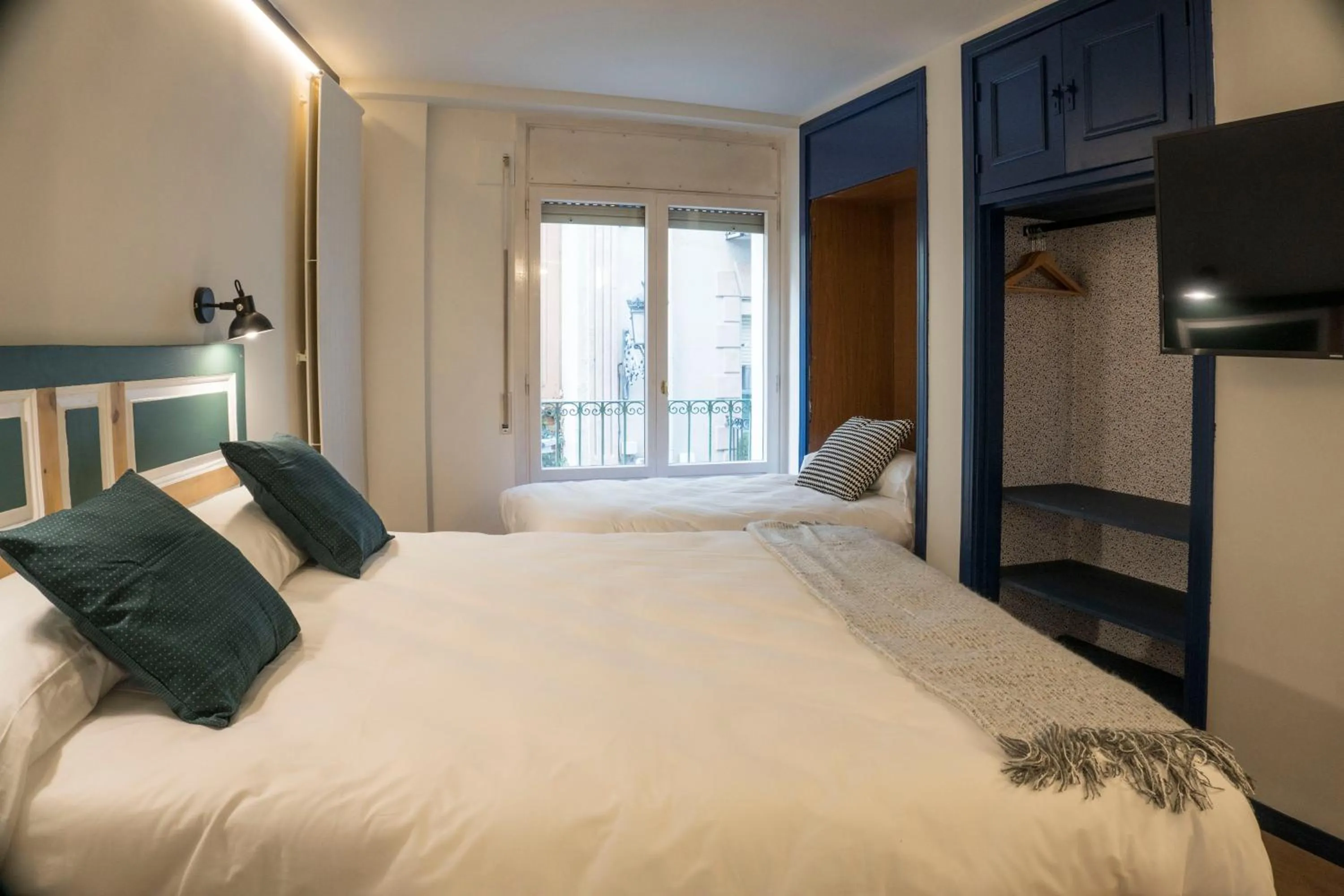 Bed in Hotel Alda Jolio Jaca