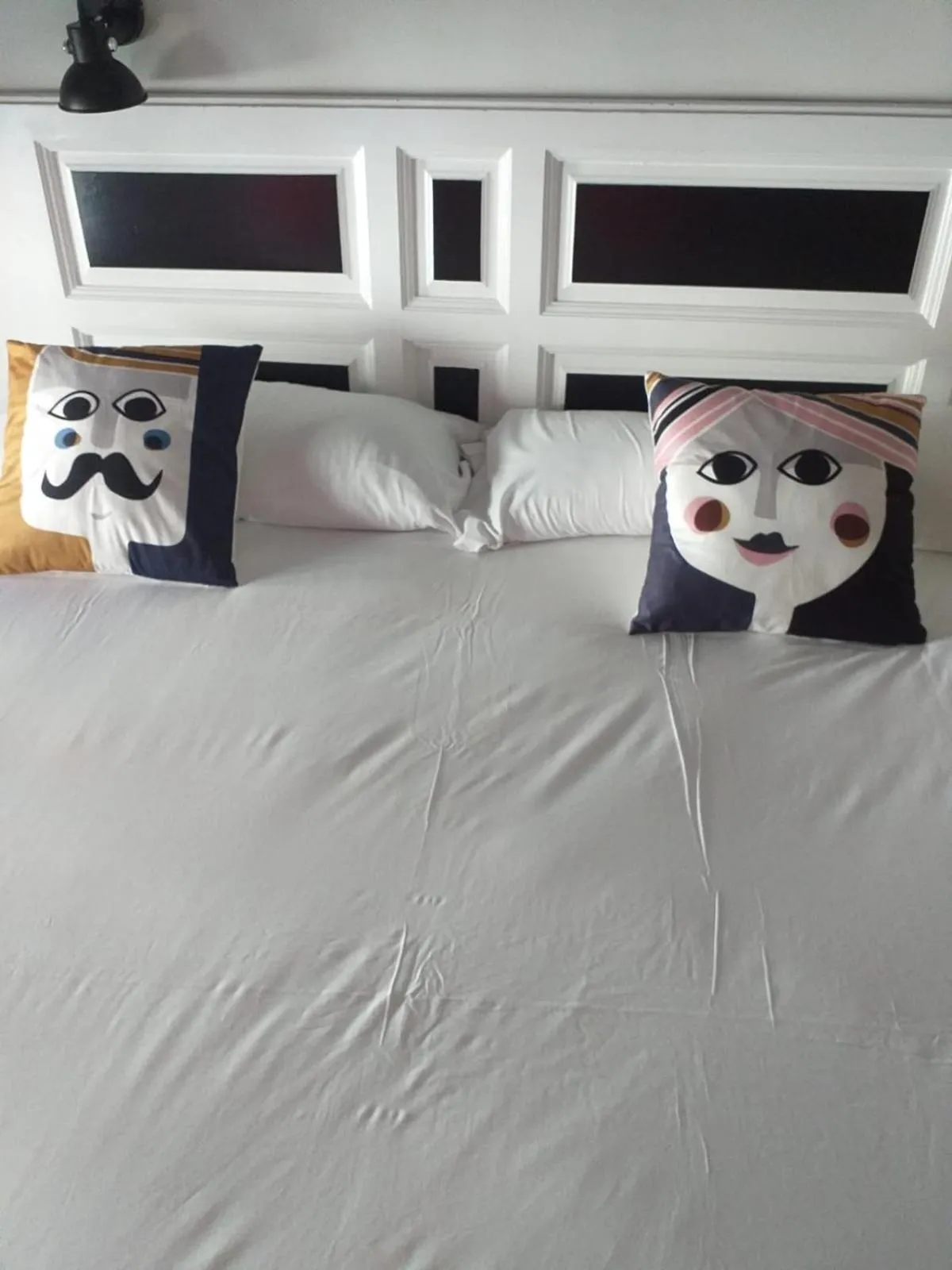 Bed in Hotel Alda Jolio Jaca