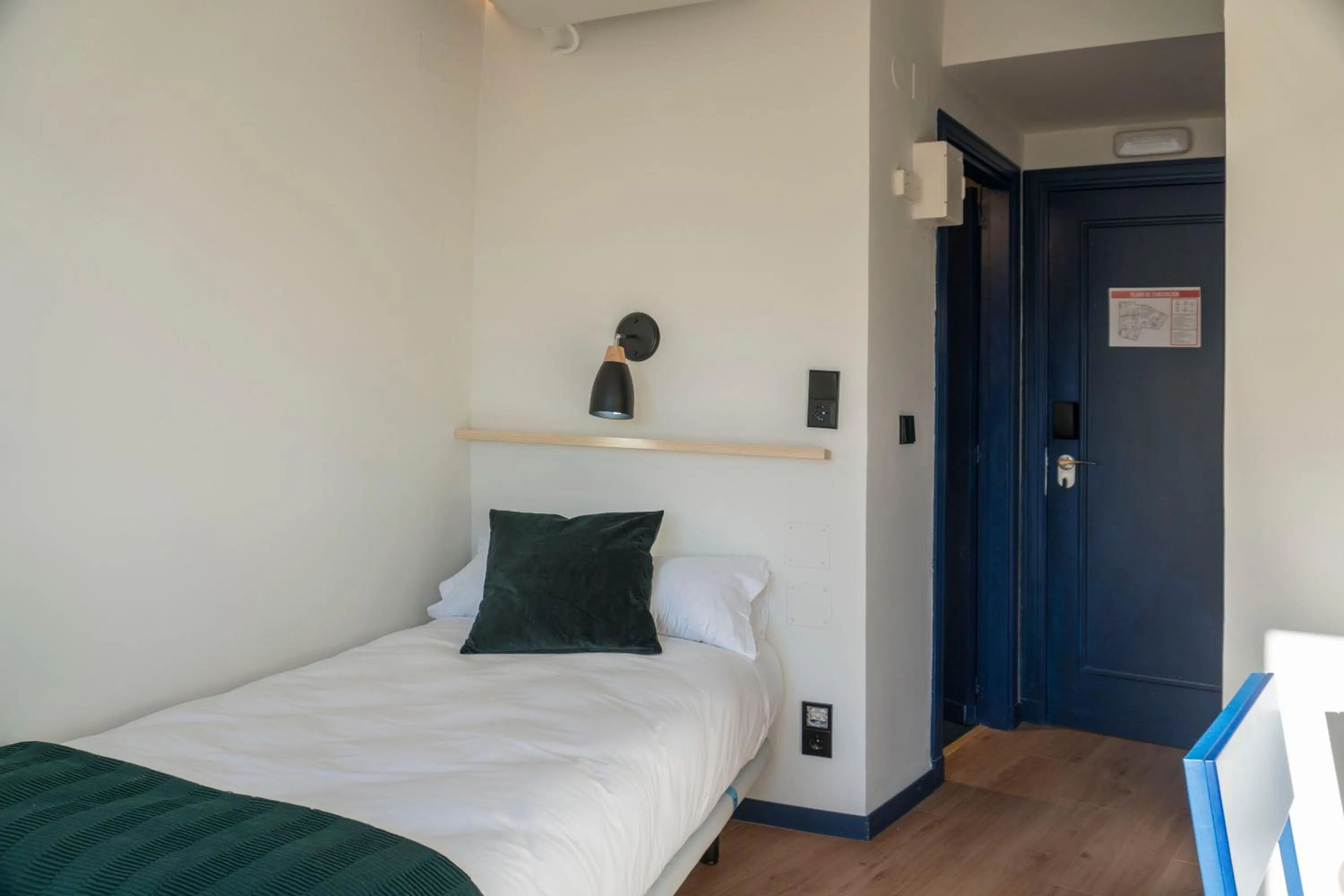 Bed in Hotel Alda Jolio Jaca