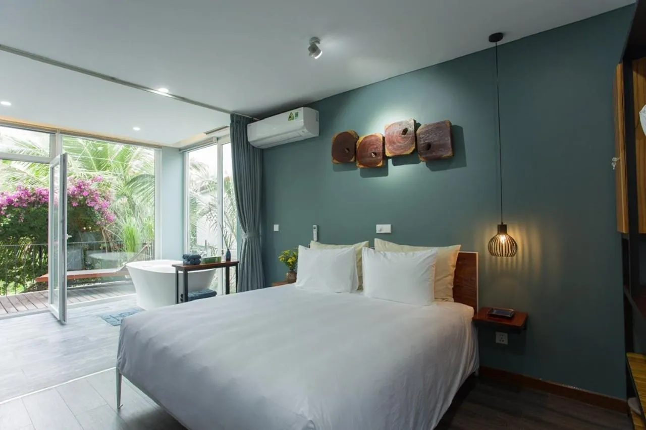 Bed in An Bang beach Chay Villas