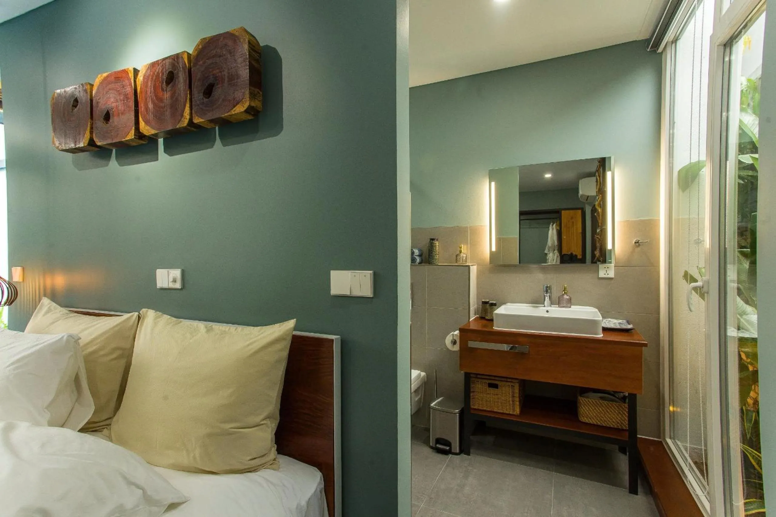 Bed in An Bang beach Chay Villas