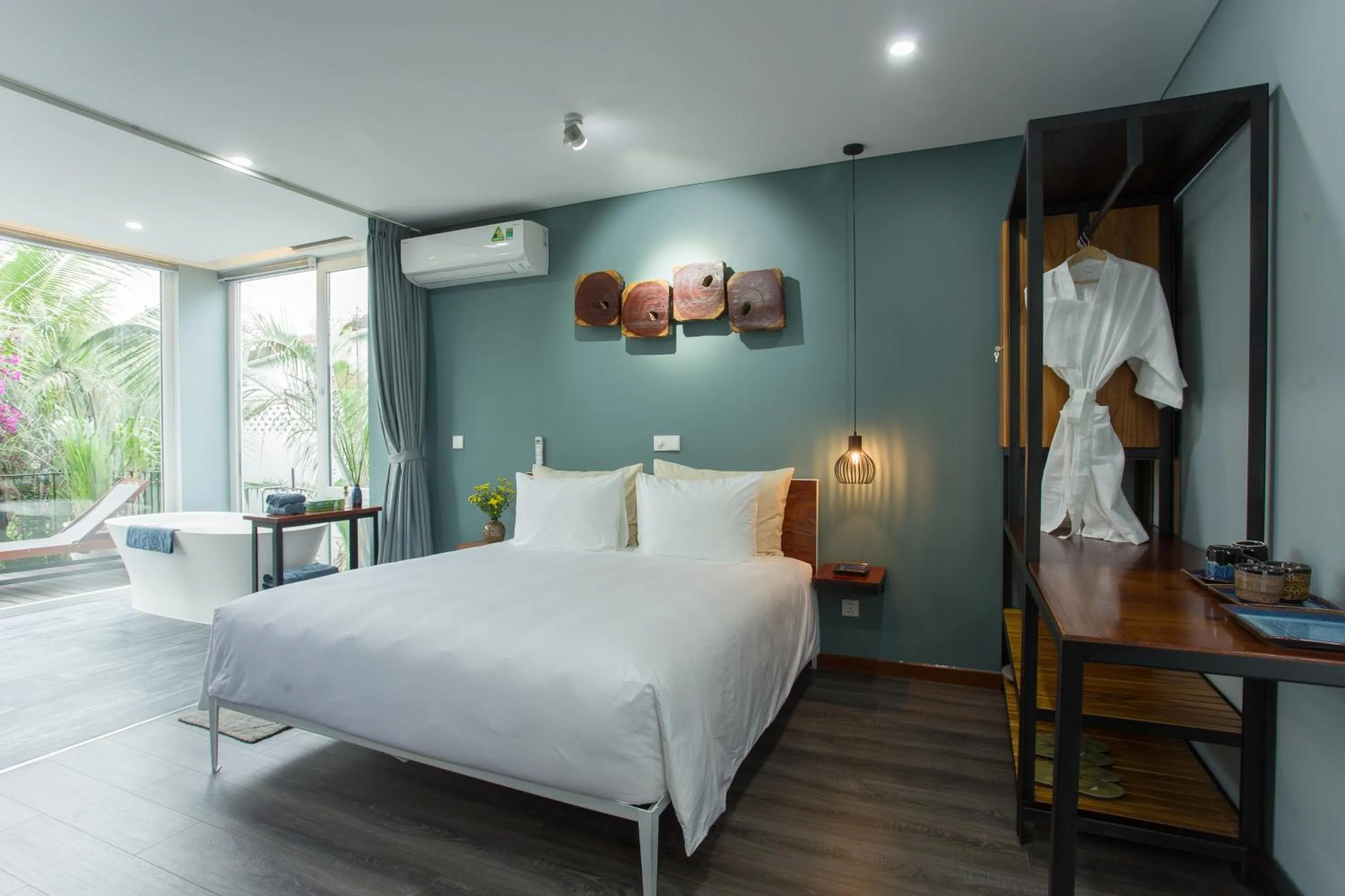 Bed in An Bang beach Chay Villas