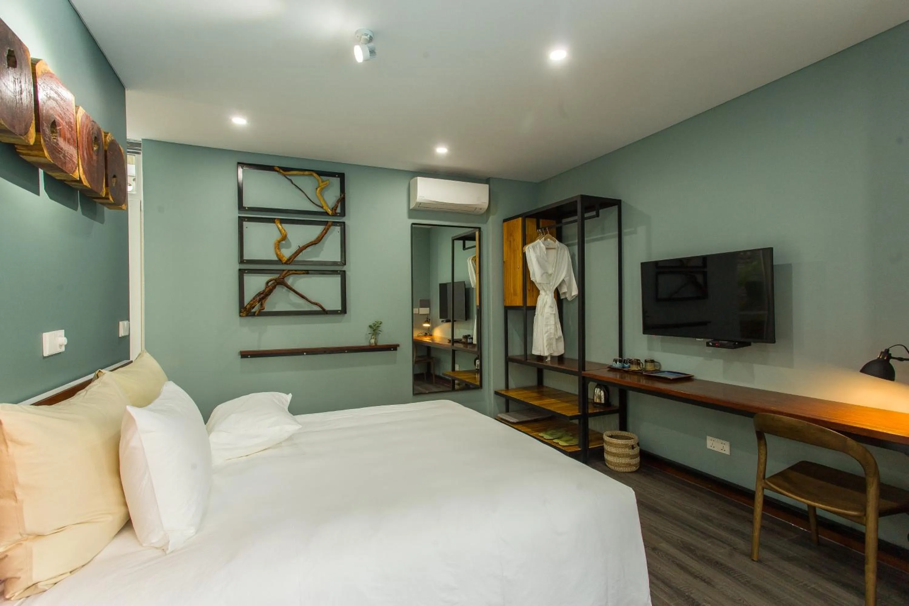 Bed in An Bang beach Chay Villas