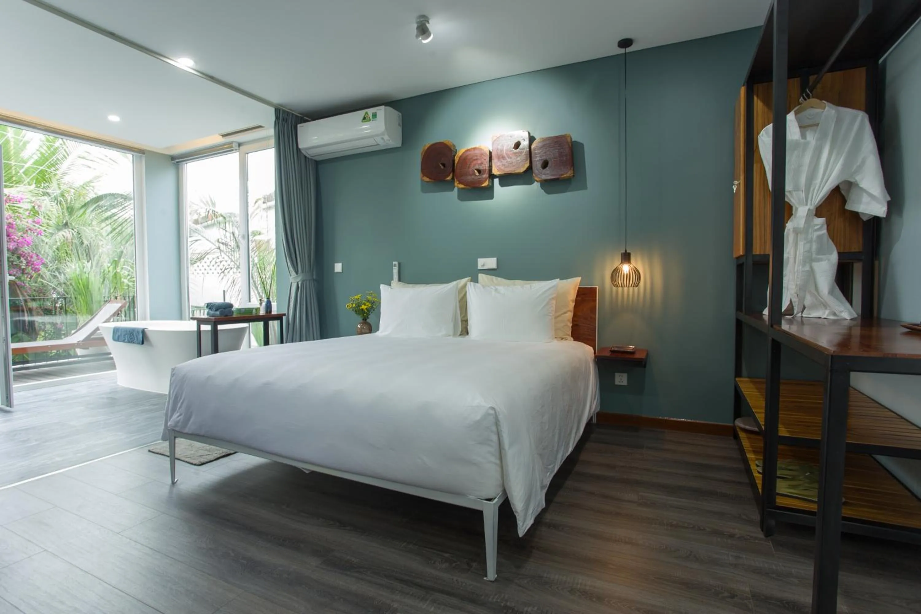 Bed in An Bang beach Chay Villas