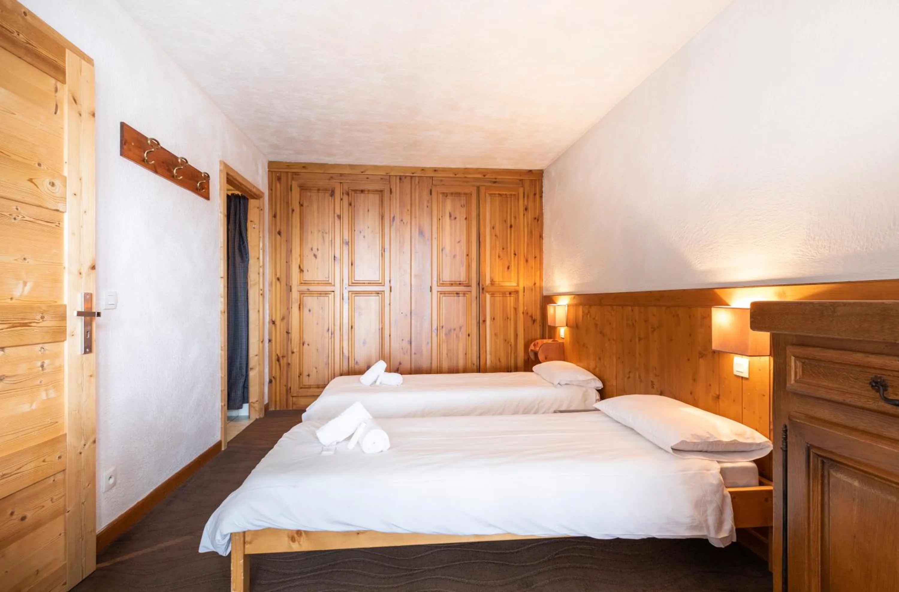 Bed in Chalet des Neiges Hermine