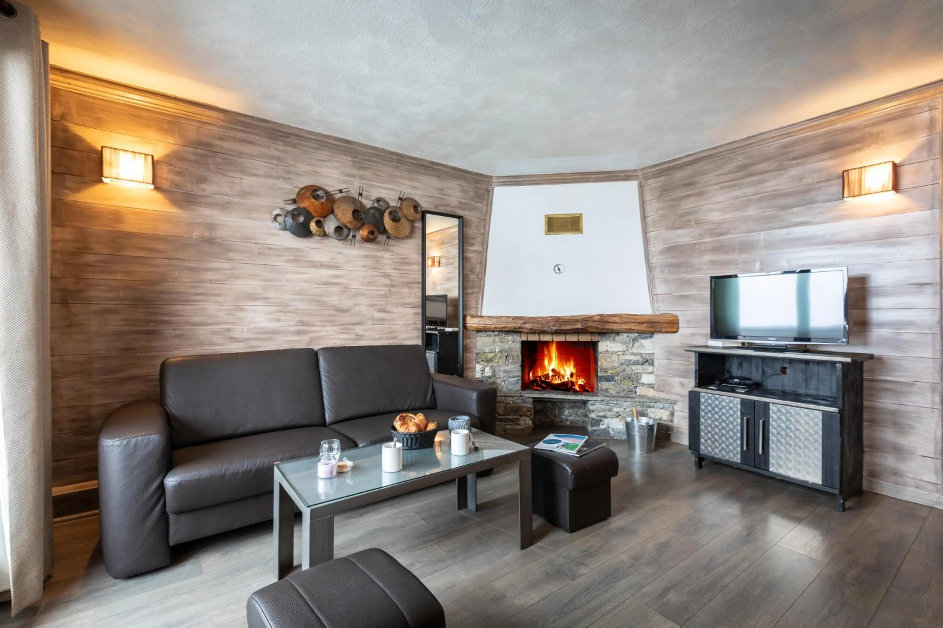 TV and multimedia in Chalet des Neiges Hermine