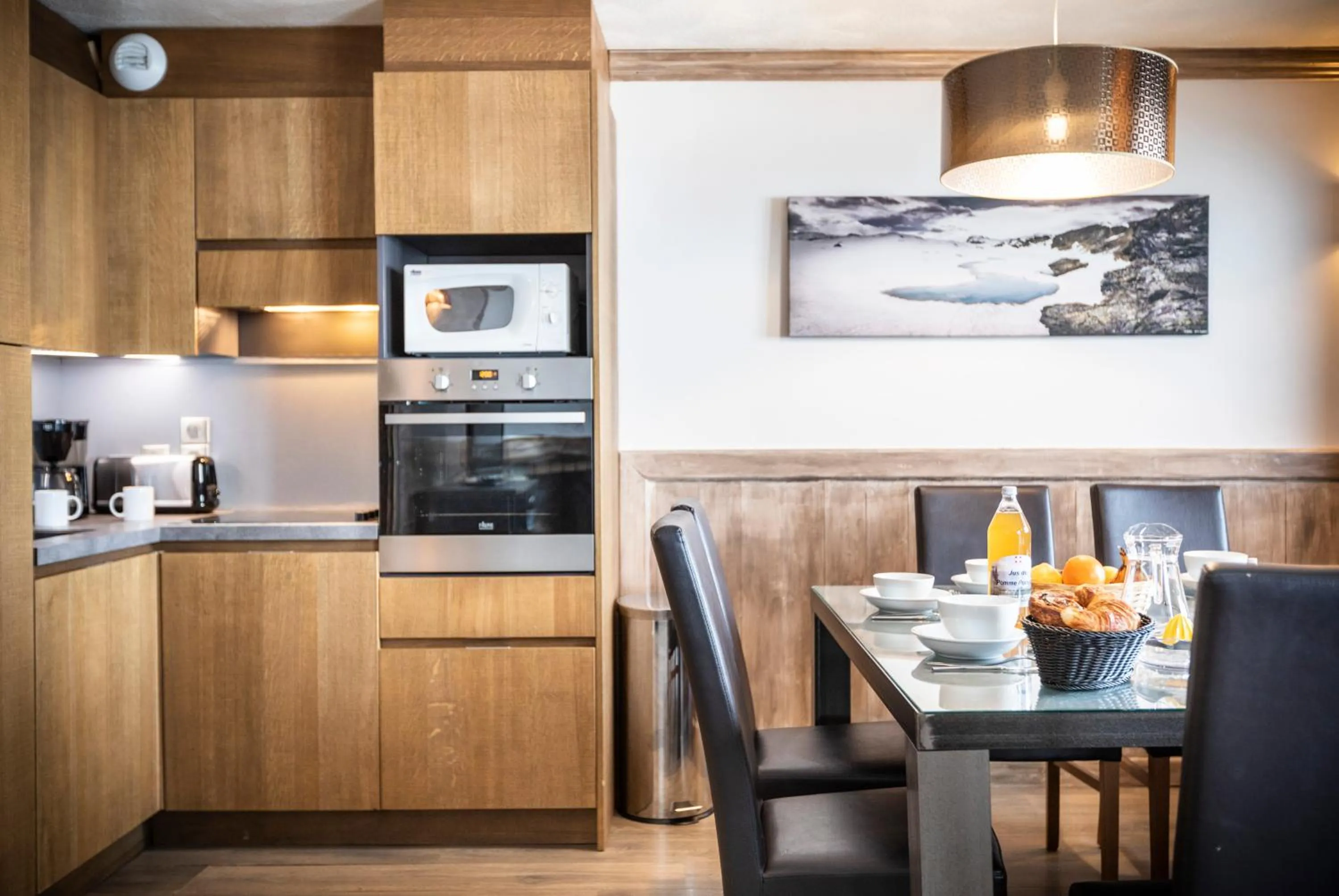 Living room in Chalet des Neiges Hermine